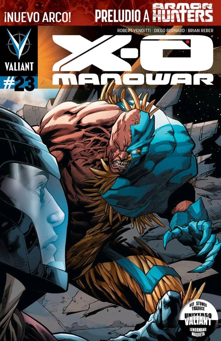 Portada ampliada de X-O Manowar #