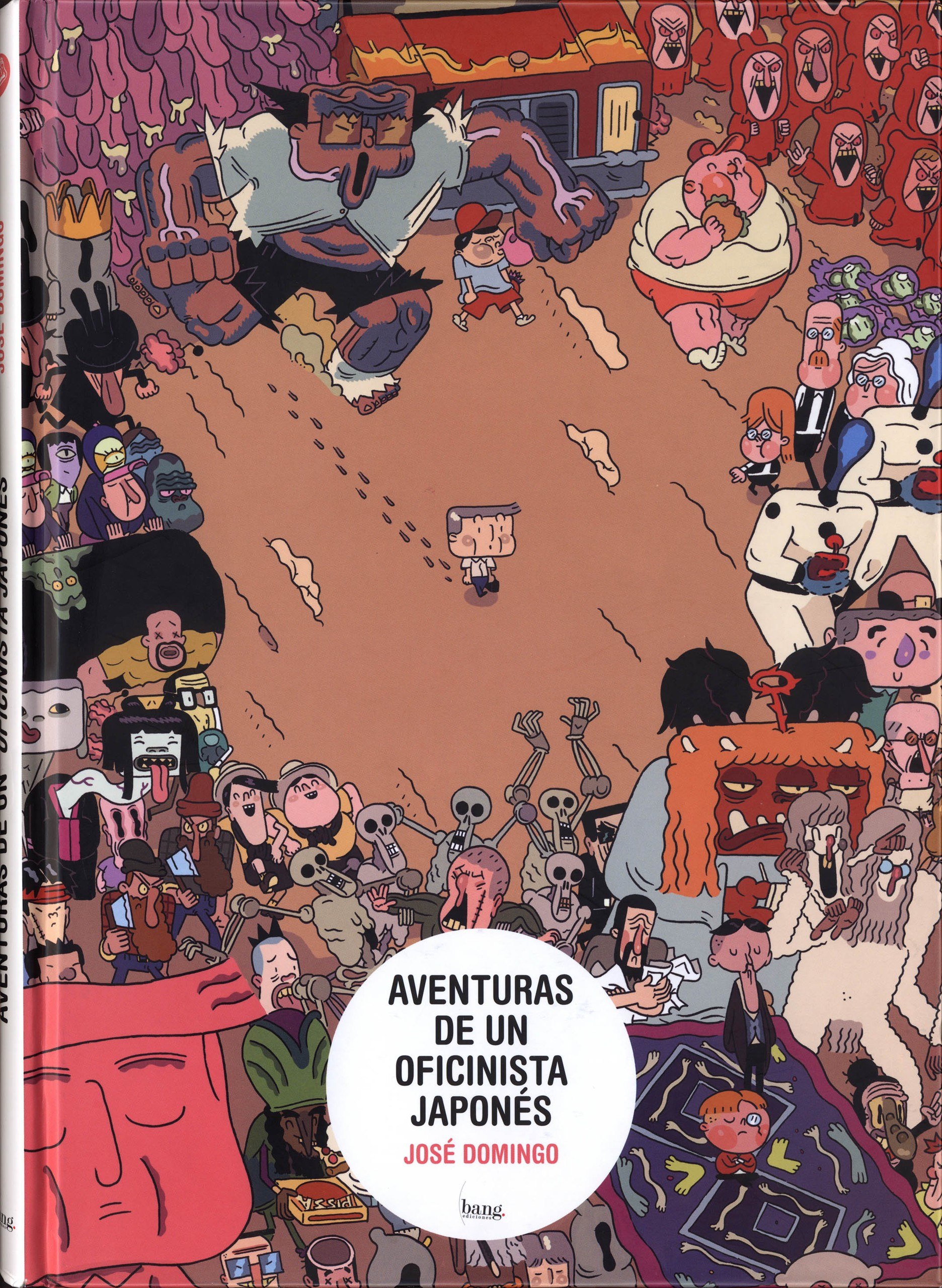 Portada ampliada de AVENTURAS DE UN OFICINISTA JAPONES