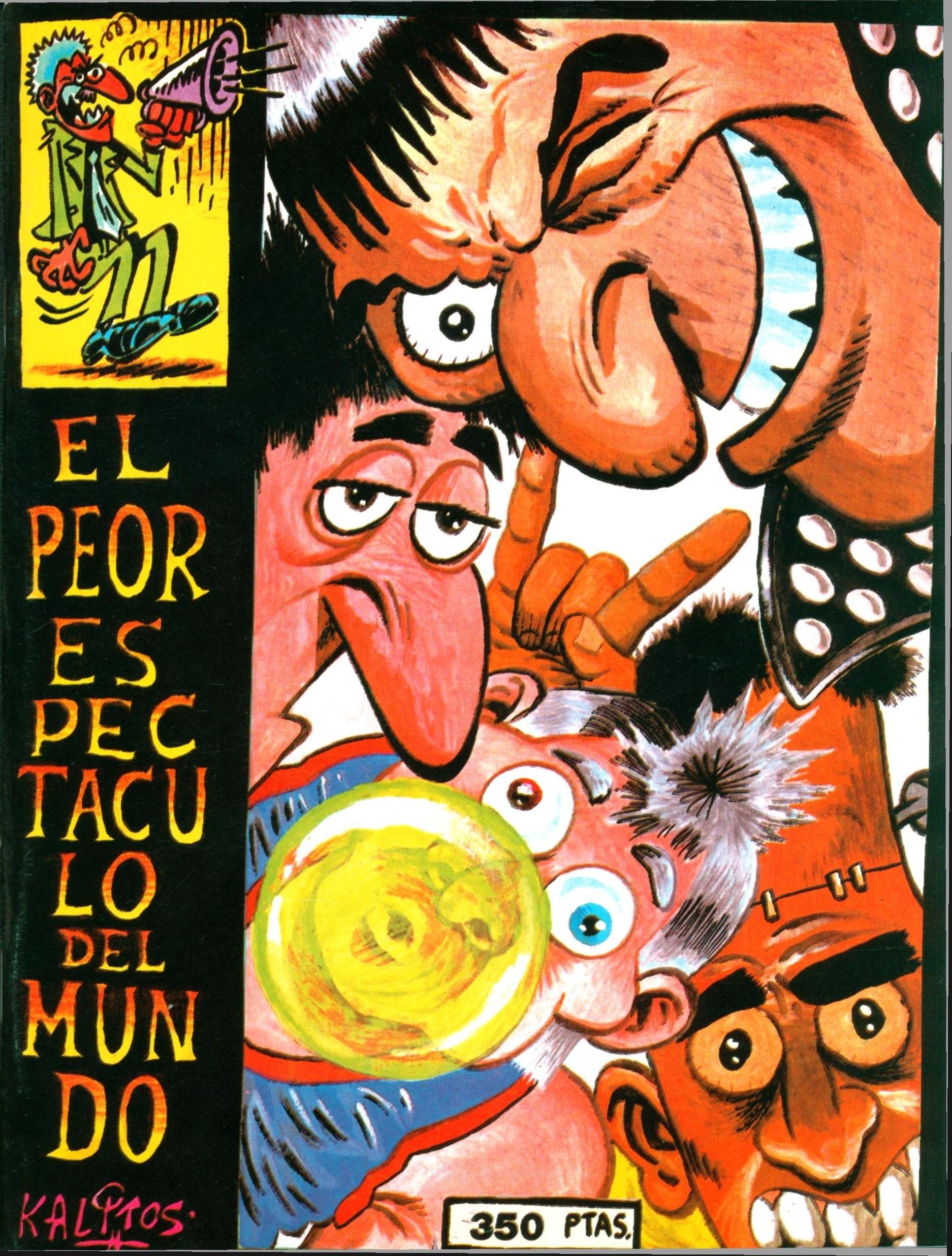 Portada ampliada de EL PEOR ES PEC TACU LO DEL MUN DO