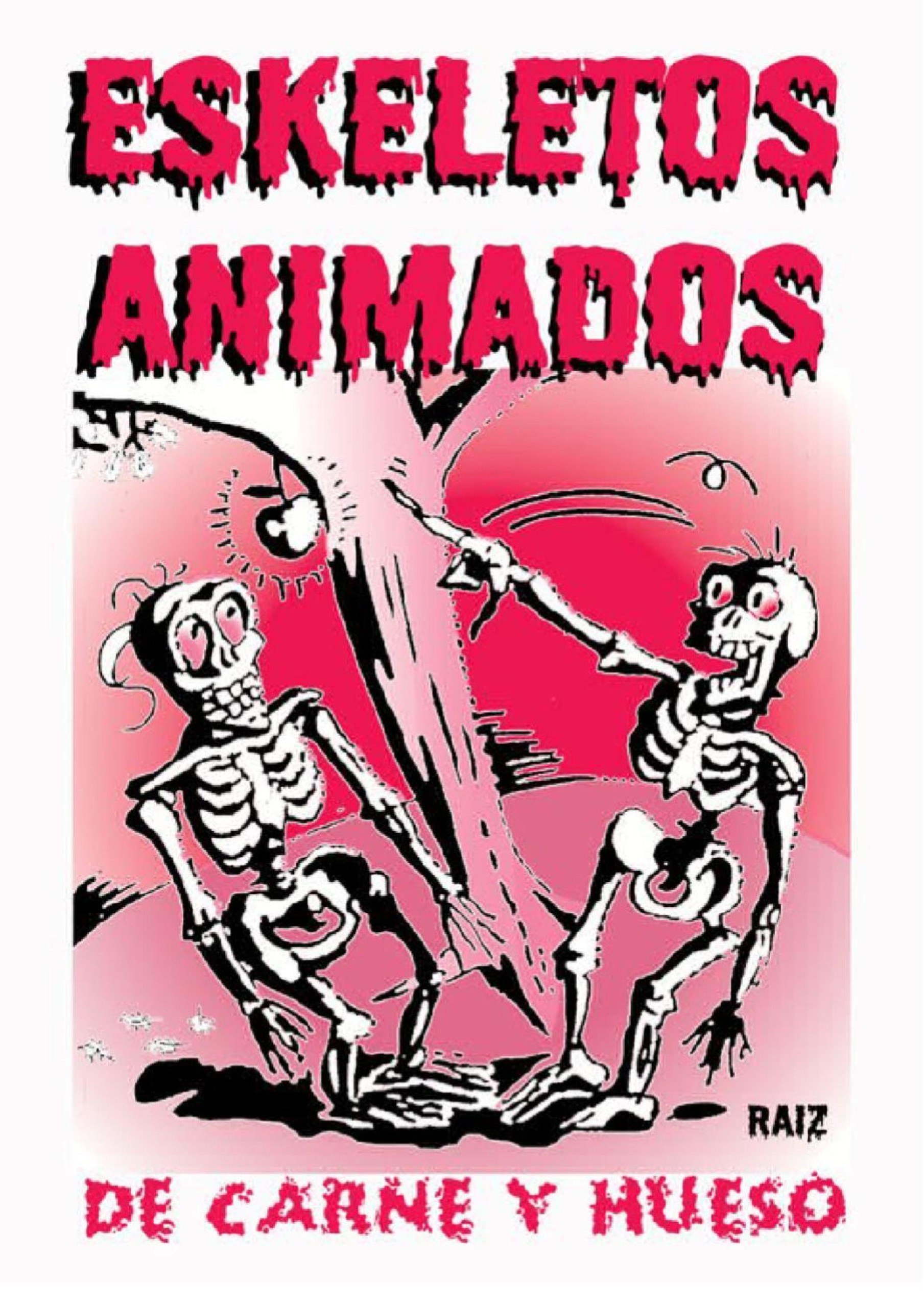 Portada ampliada de ESKELETOS ANIMADOS DE CARNE Y HUESO