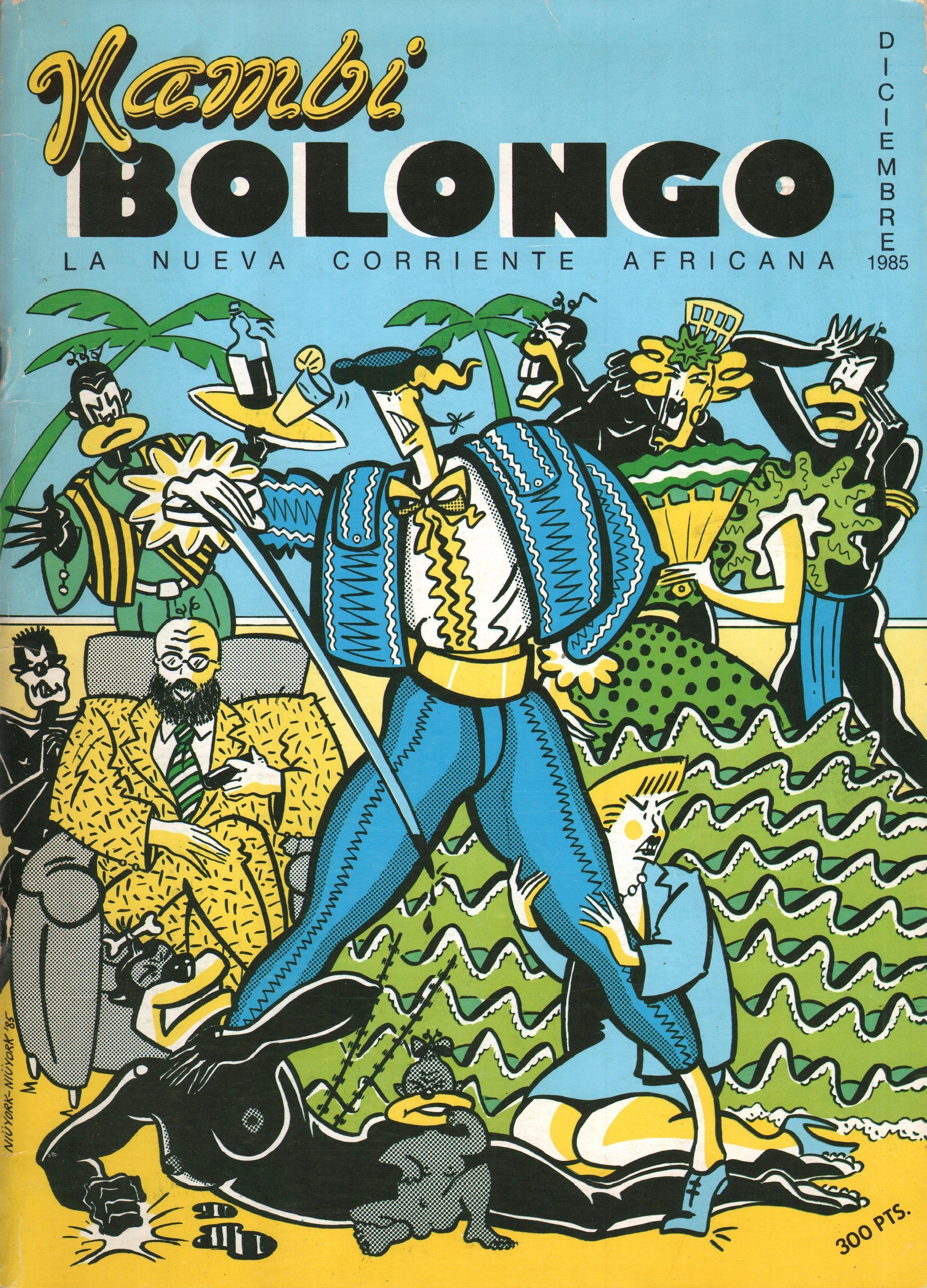 Portada ampliada de Kambi Bolongo La Nueva Corriente Africana
