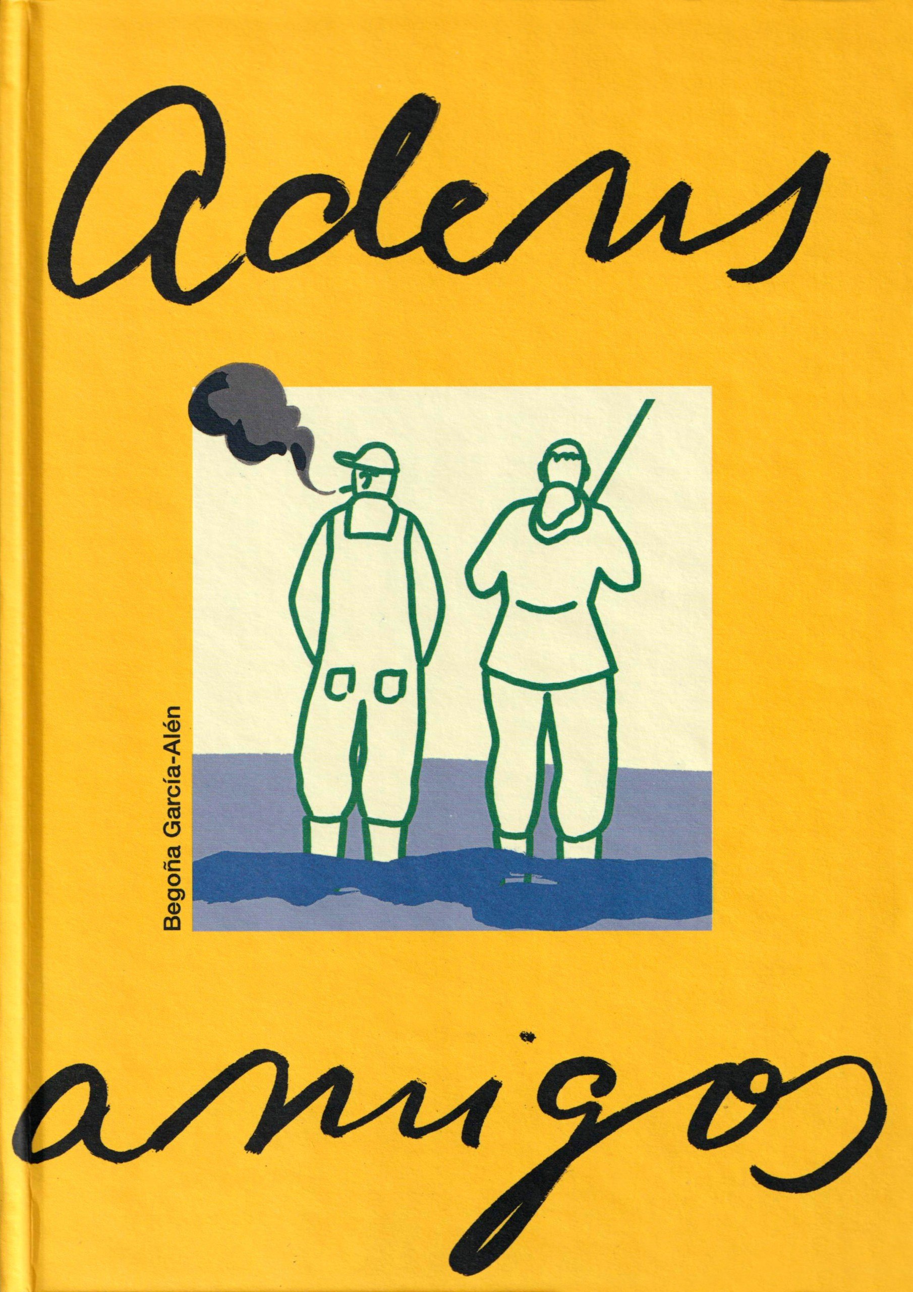 Portada ampliada de Adeus Amigos (2021-12) galician