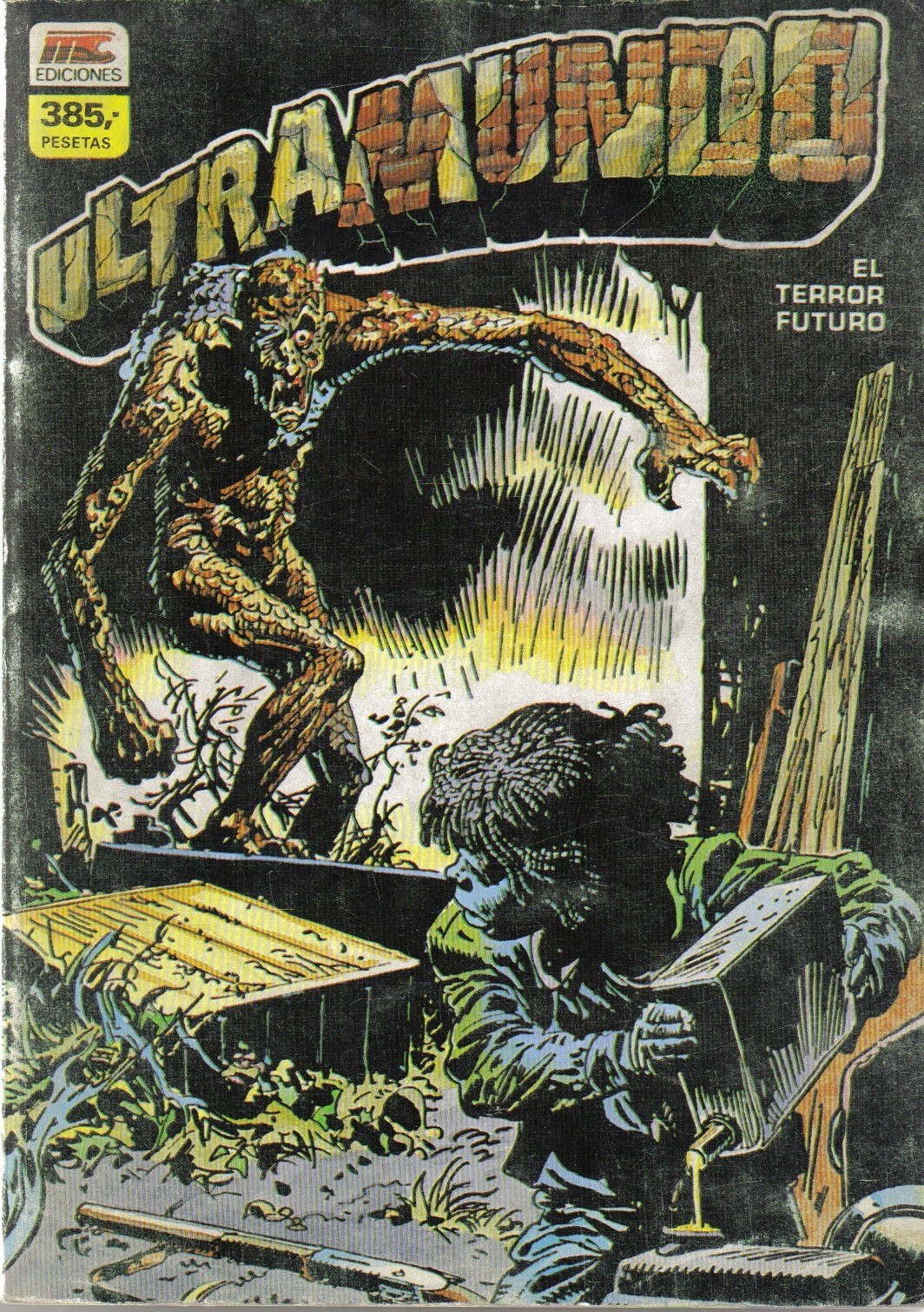 Portada ampliada de Ultramundo (Ed.MC)(1987-88)