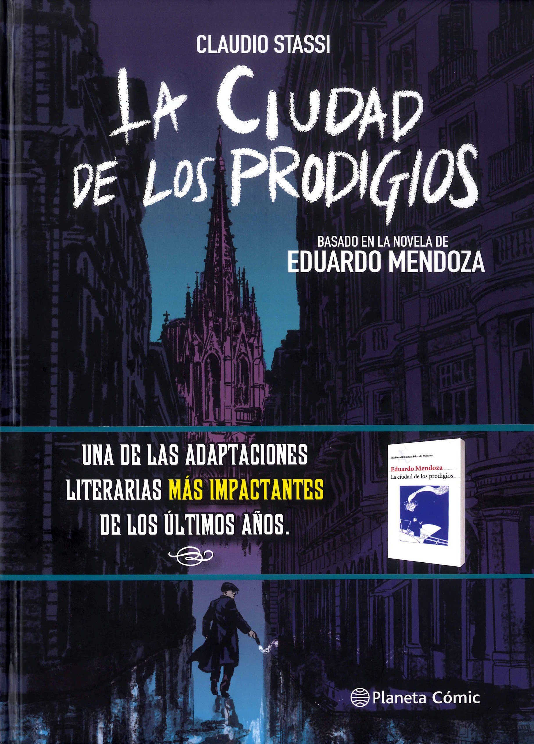 Portada ampliada de La ciudad de los prodigios
