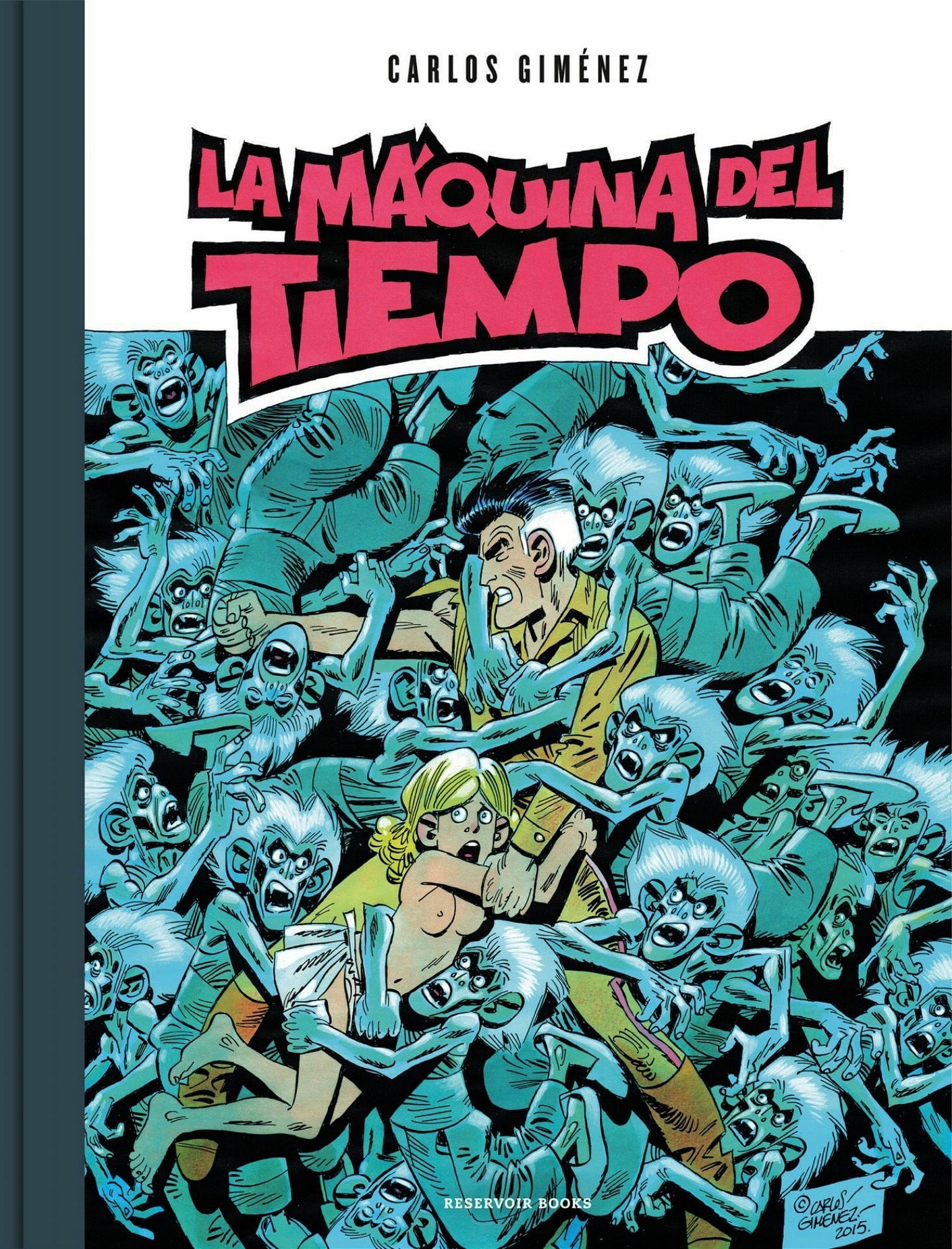 Portada ampliada de La maquina del tiempo (Reservoir Books) (CRG)