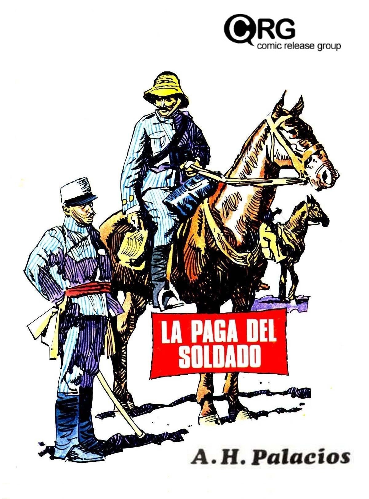 Portada ampliada de La Paga Del Soldado (Antonio Hernandez Palacios) (x elteclista)(CRG)