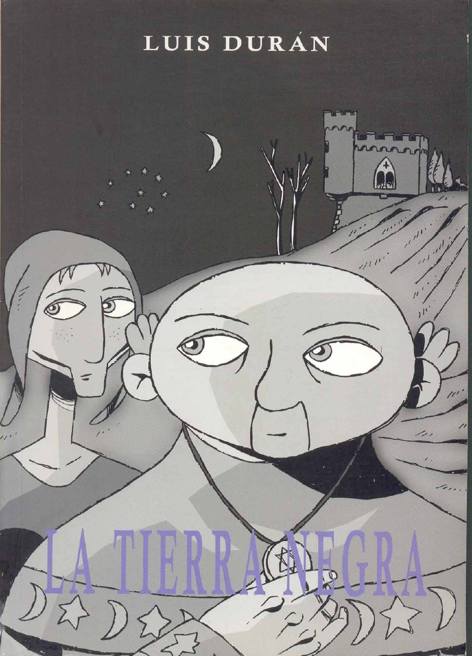 Portada ampliada de La tierra negra_Luis Duran_cilurnigo & franki