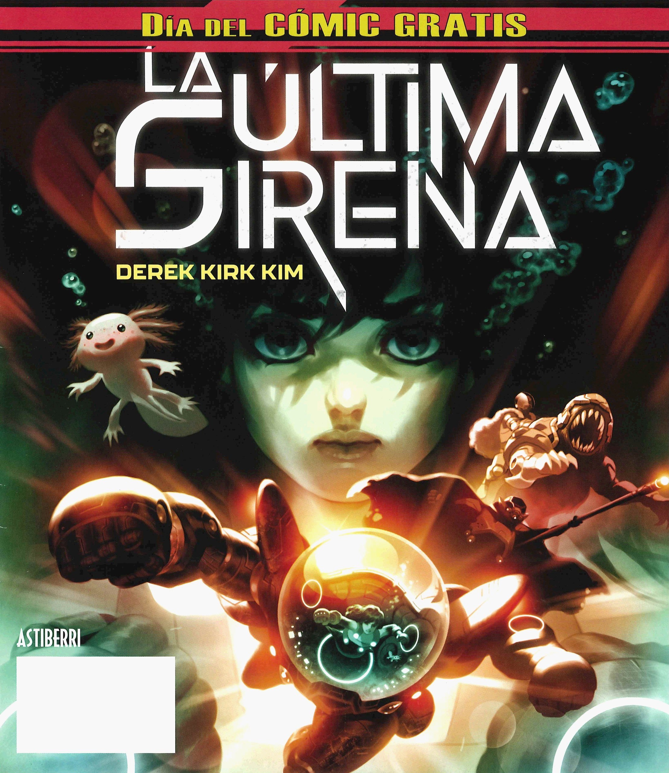 Portada ampliada de La ultima sirena - Dia del Comic Gratis 2025