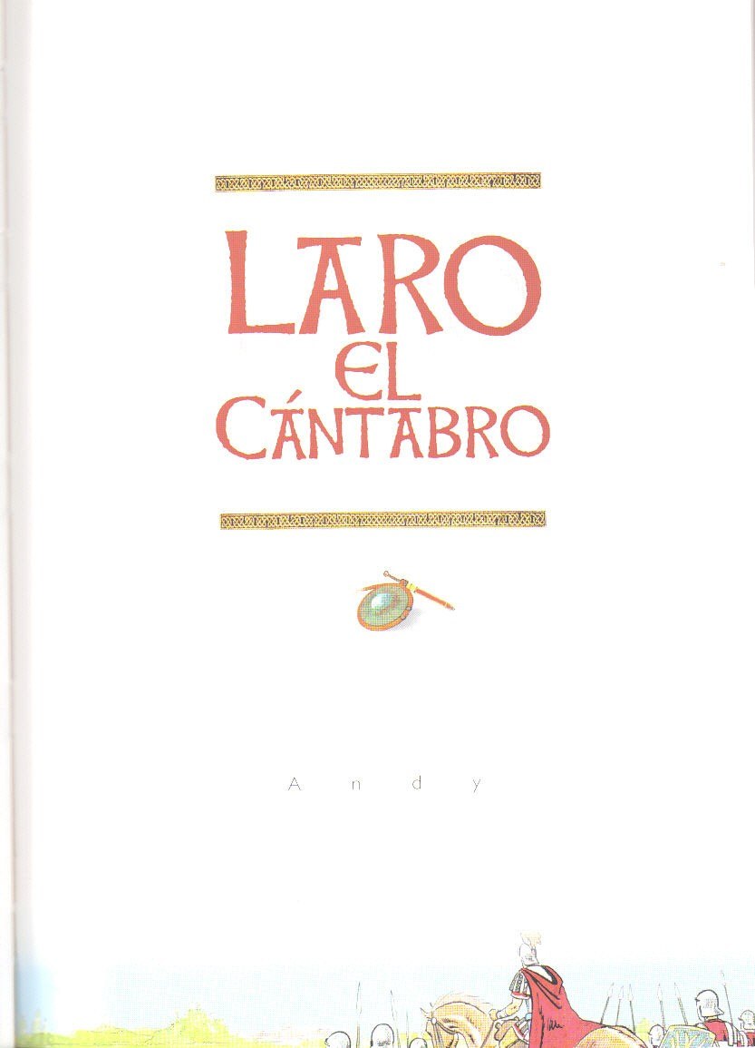 Portada ampliada de Laro el Cantabro por Virusman (CRG)