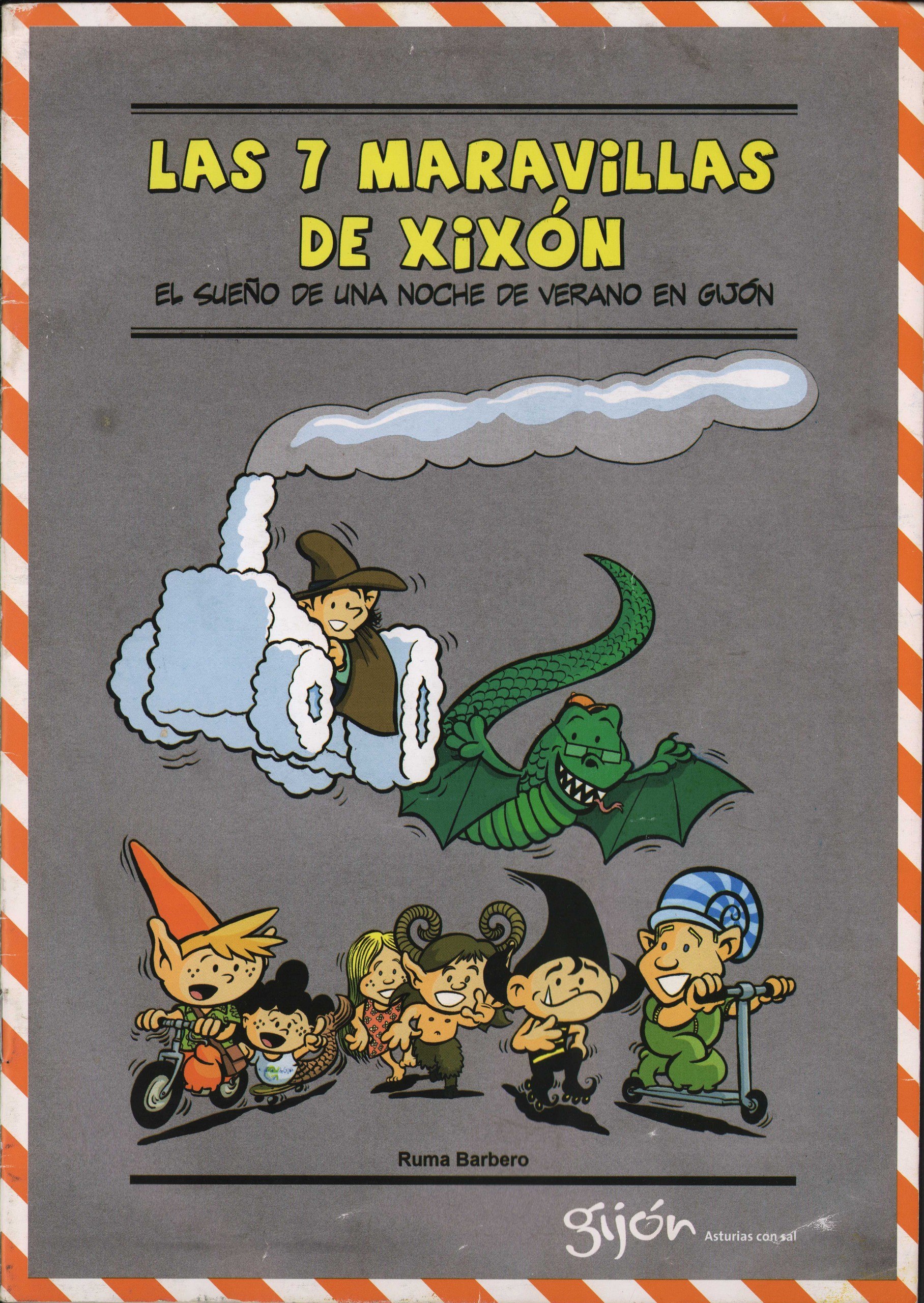 Portada ampliada de LAS 7 MARAVILLAS DE XiXÓN