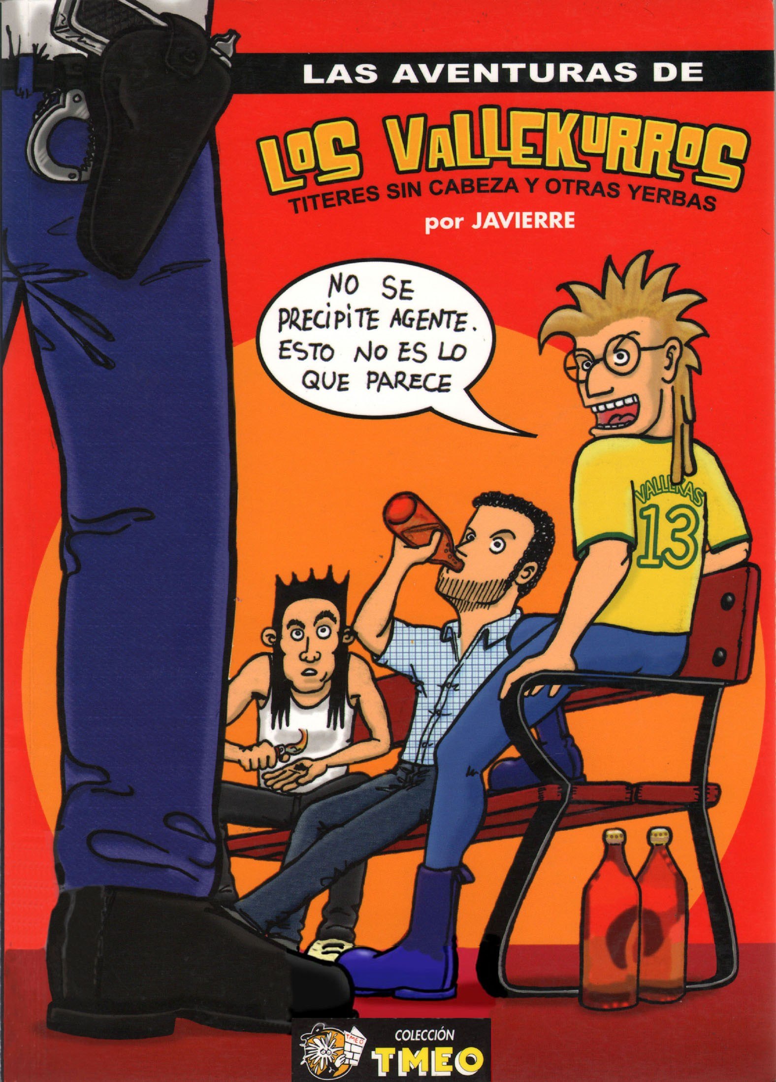 Portada ampliada de Las aventuras de los Vallekurros - Titeres sin cabeza y otras yerbas - Javierre (Luzroja)