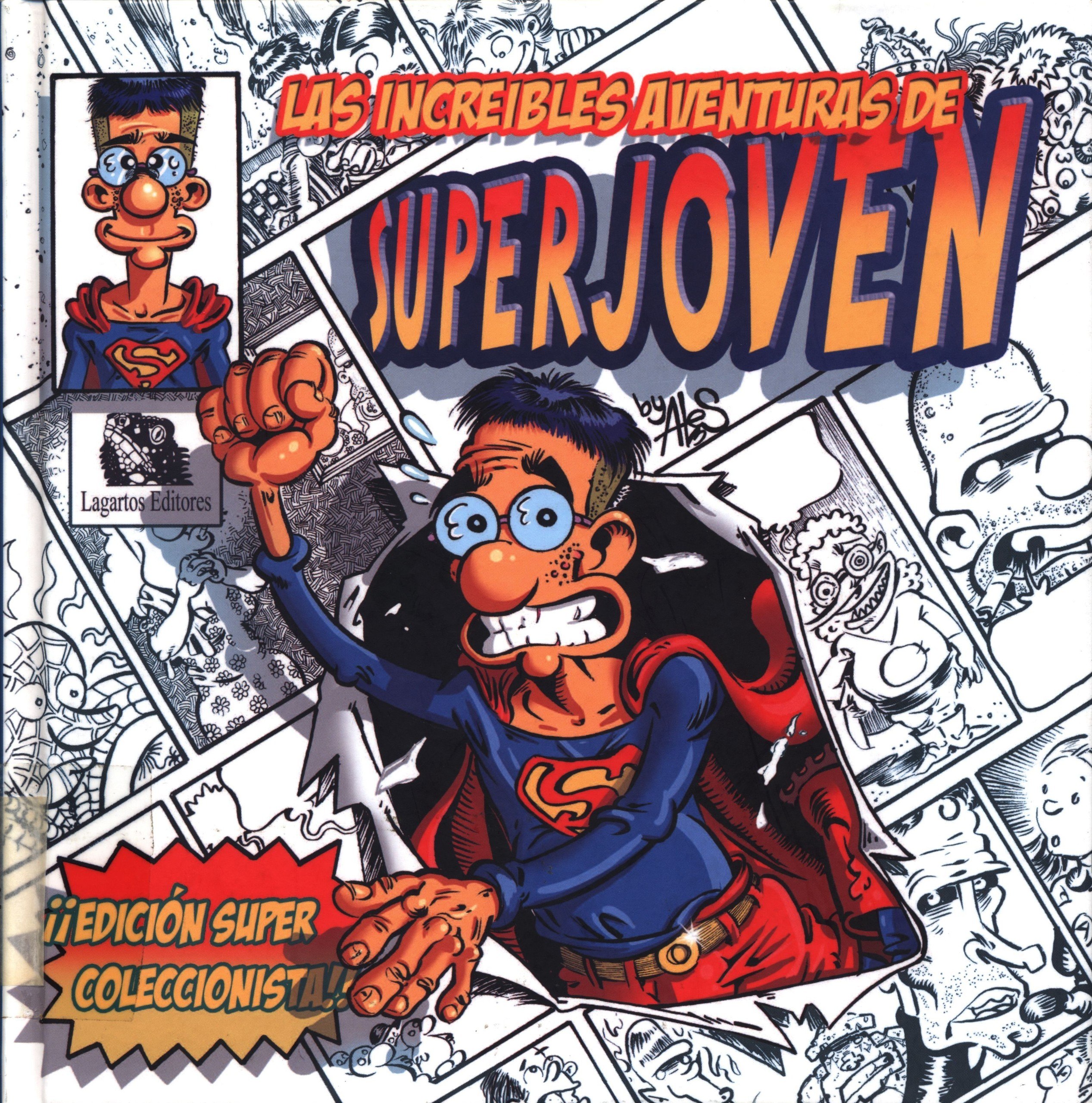 Portada ampliada de Las Increibles Aventuras de Superjoven by ALHma(CRG)
