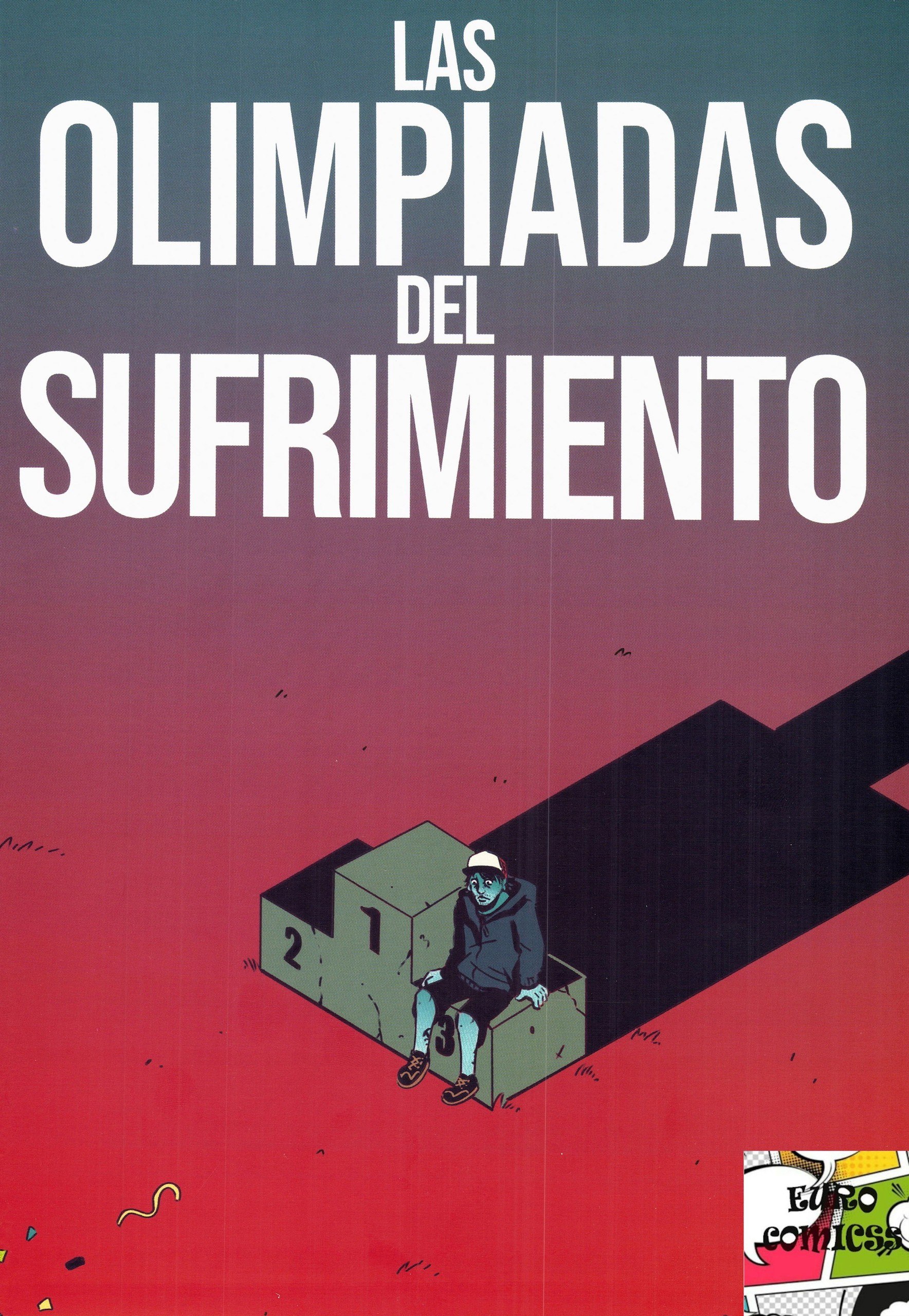 Portada ampliada de Las olimpiadas del sufrimiento (Eurocomicss)