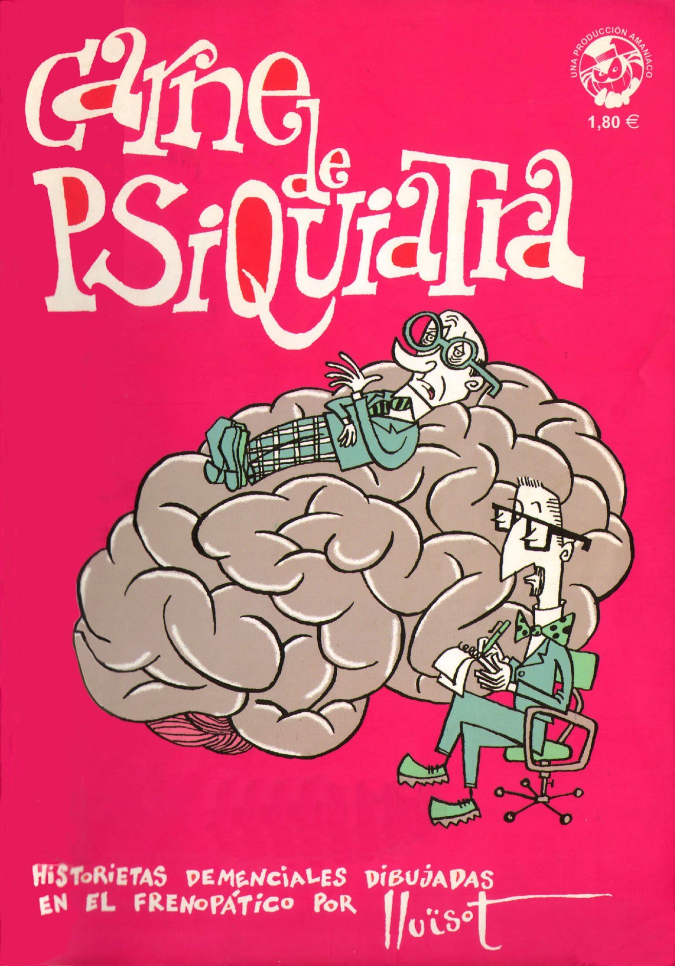 Portada ampliada de Lluisot - Carne de psiquiatra (Luzroja)