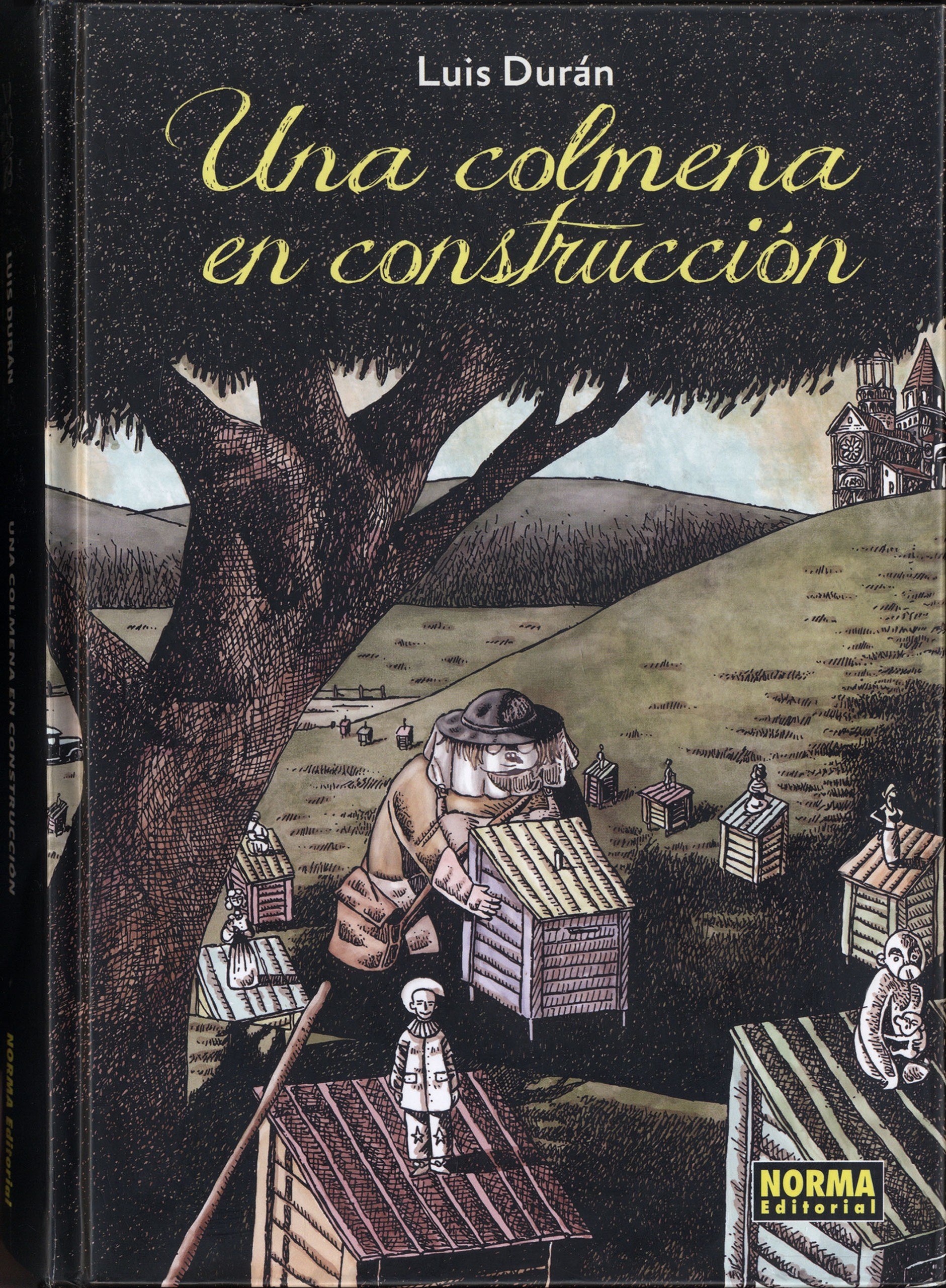 Portada ampliada de Una colmena en construcción