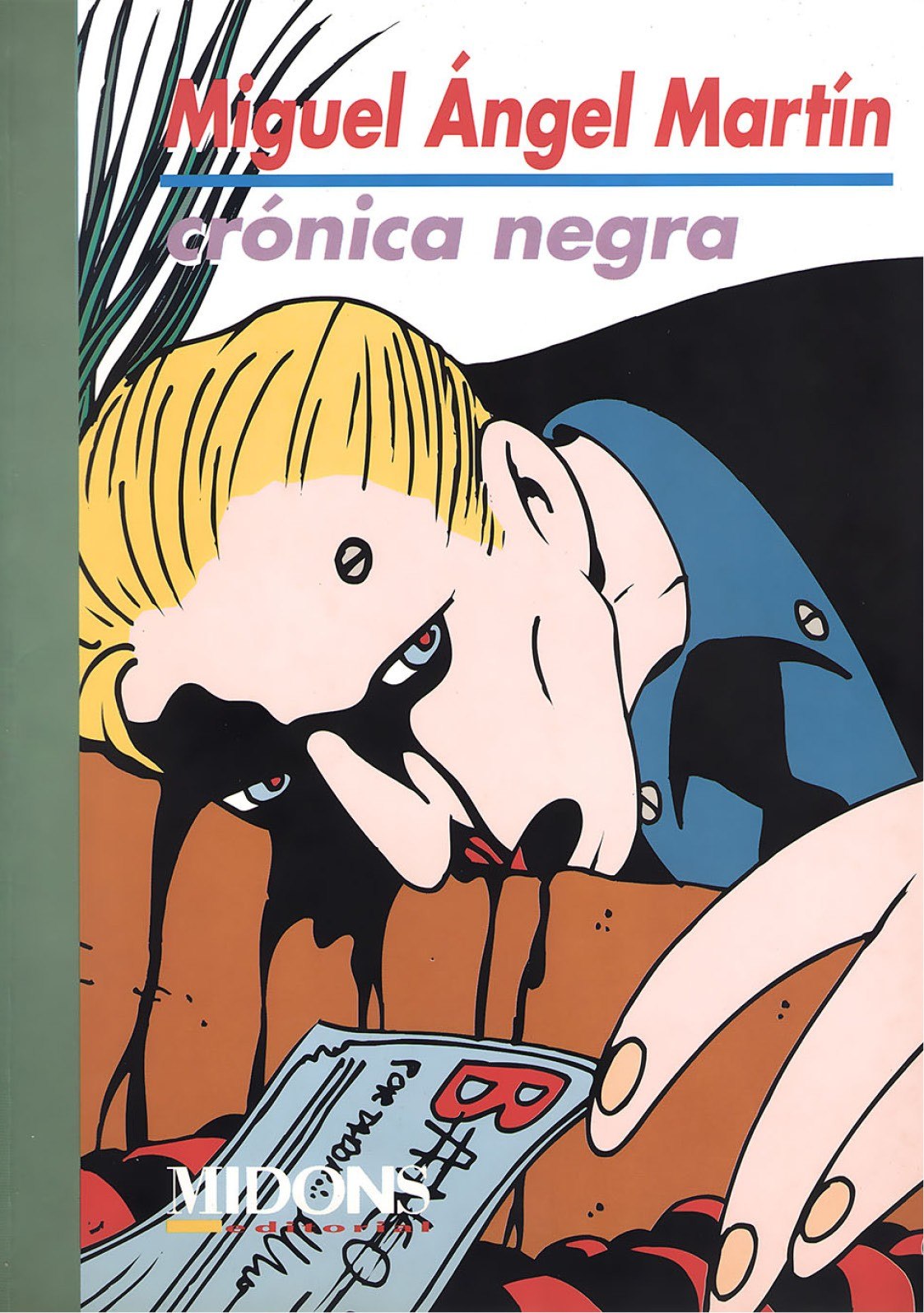 Portada ampliada de ónnica negra