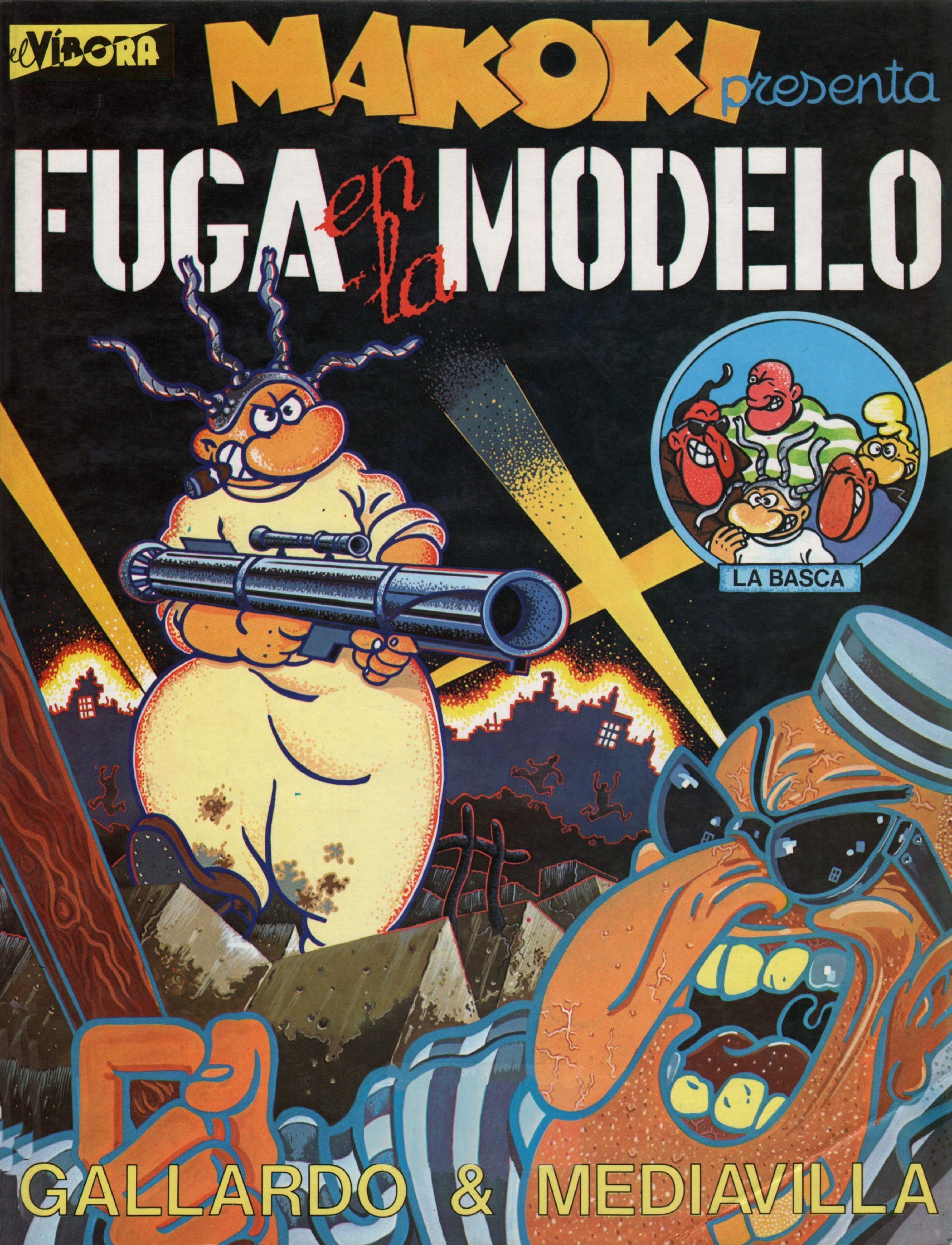 Portada ampliada de FUGA en la MODELO