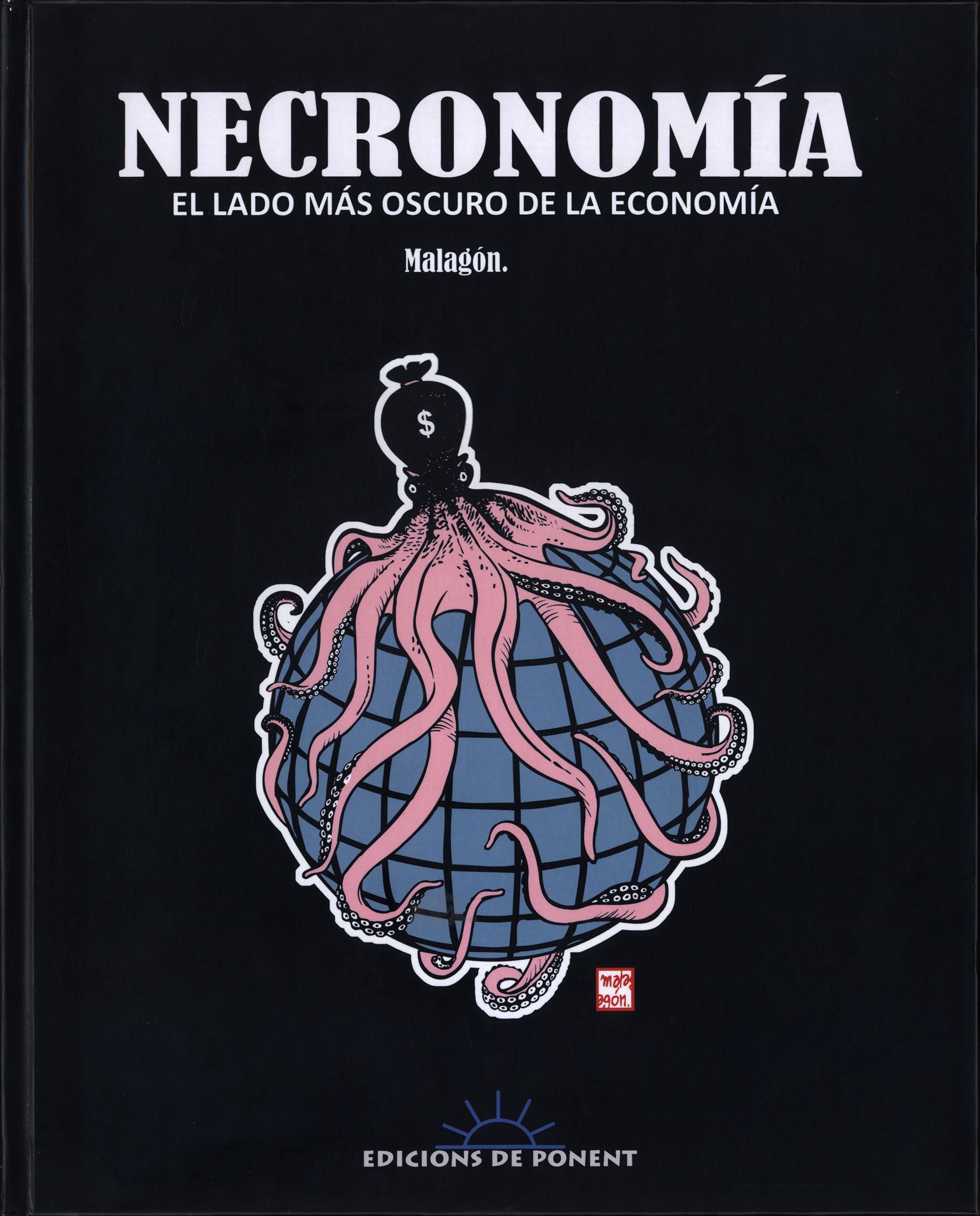 Portada ampliada de NECRONOMÍA