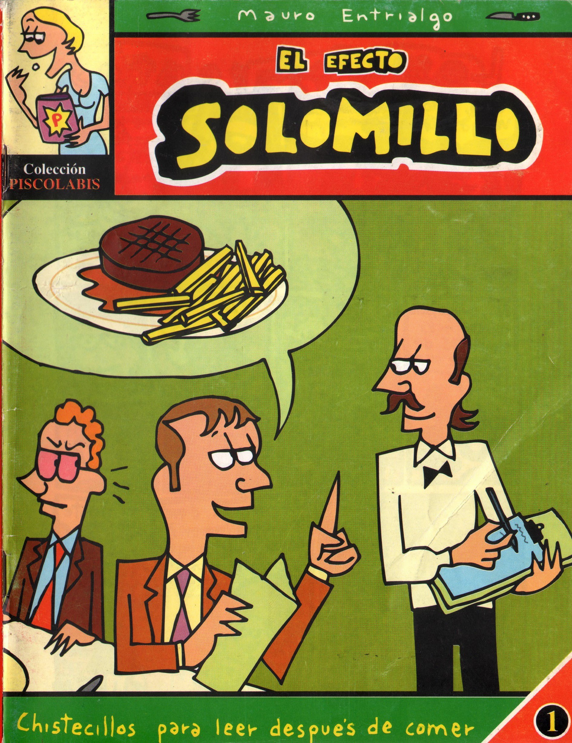 Portada ampliada de EL EFECTO SOLOMILLO