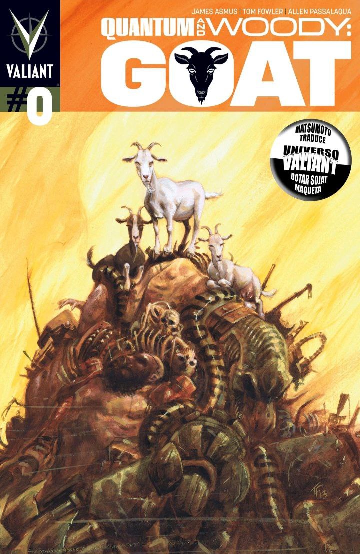 Portada ampliada de QUANTUM & WOODY: GOAT