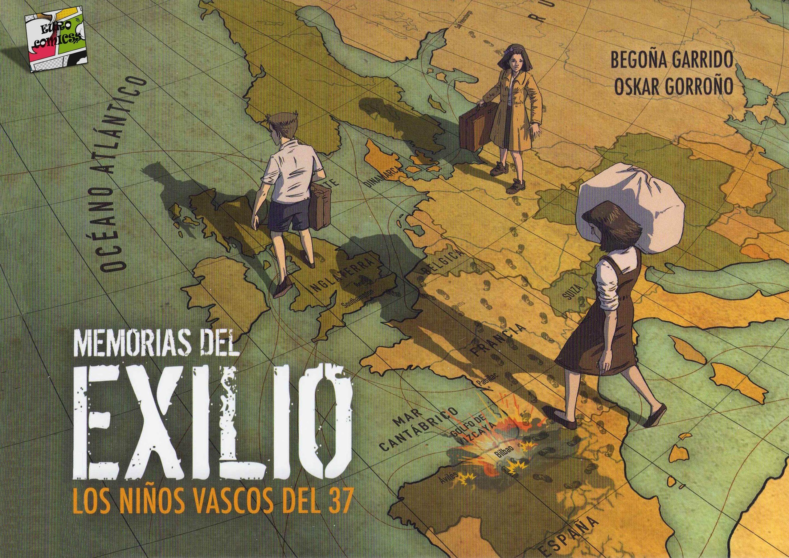 Portada ampliada de MEMORIAS DEL EXILIO