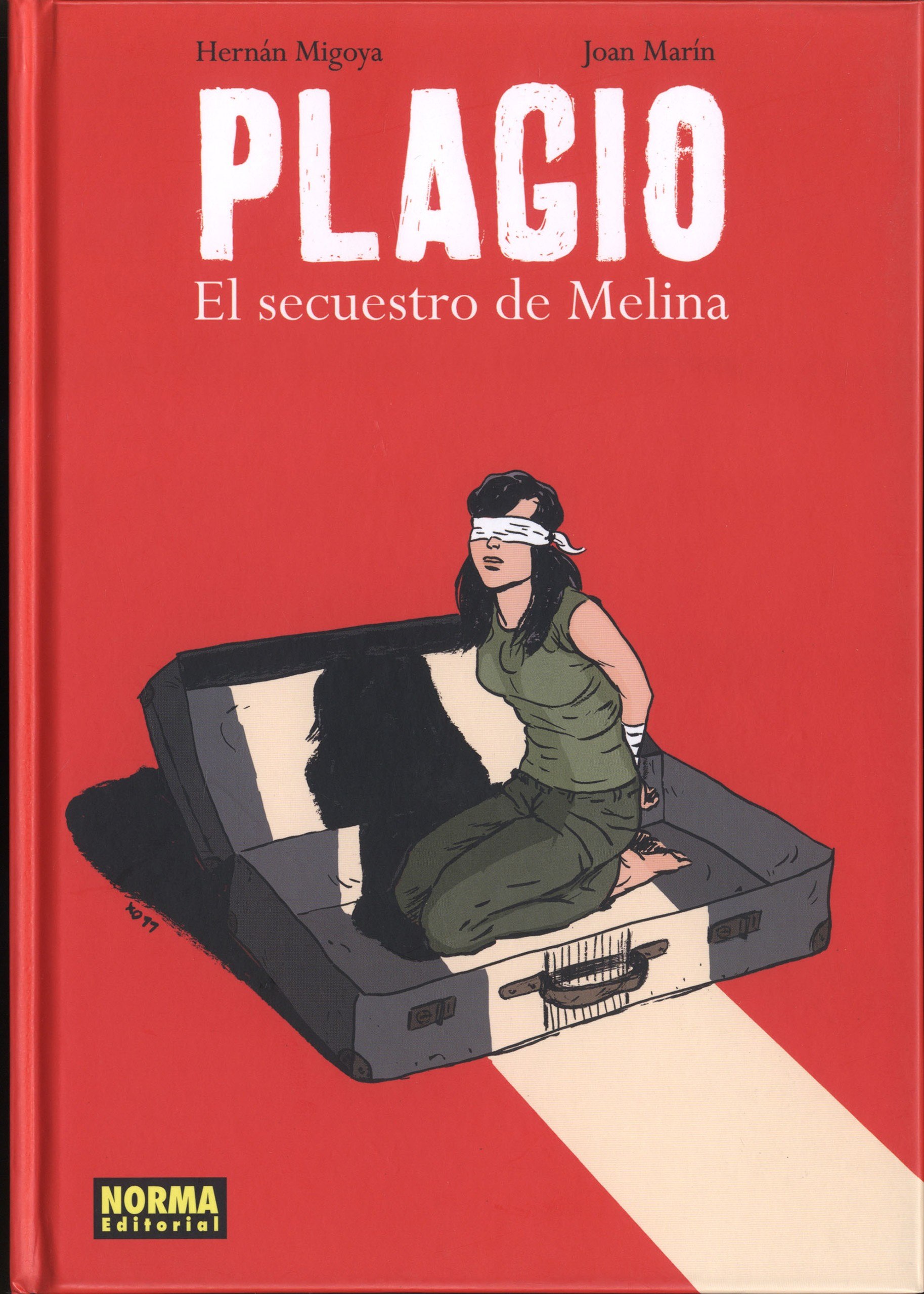 Portada ampliada de PLAGIO El secuestro de Melina