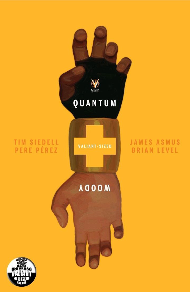 Portada ampliada de Quantum And Woody Valiant-Sized