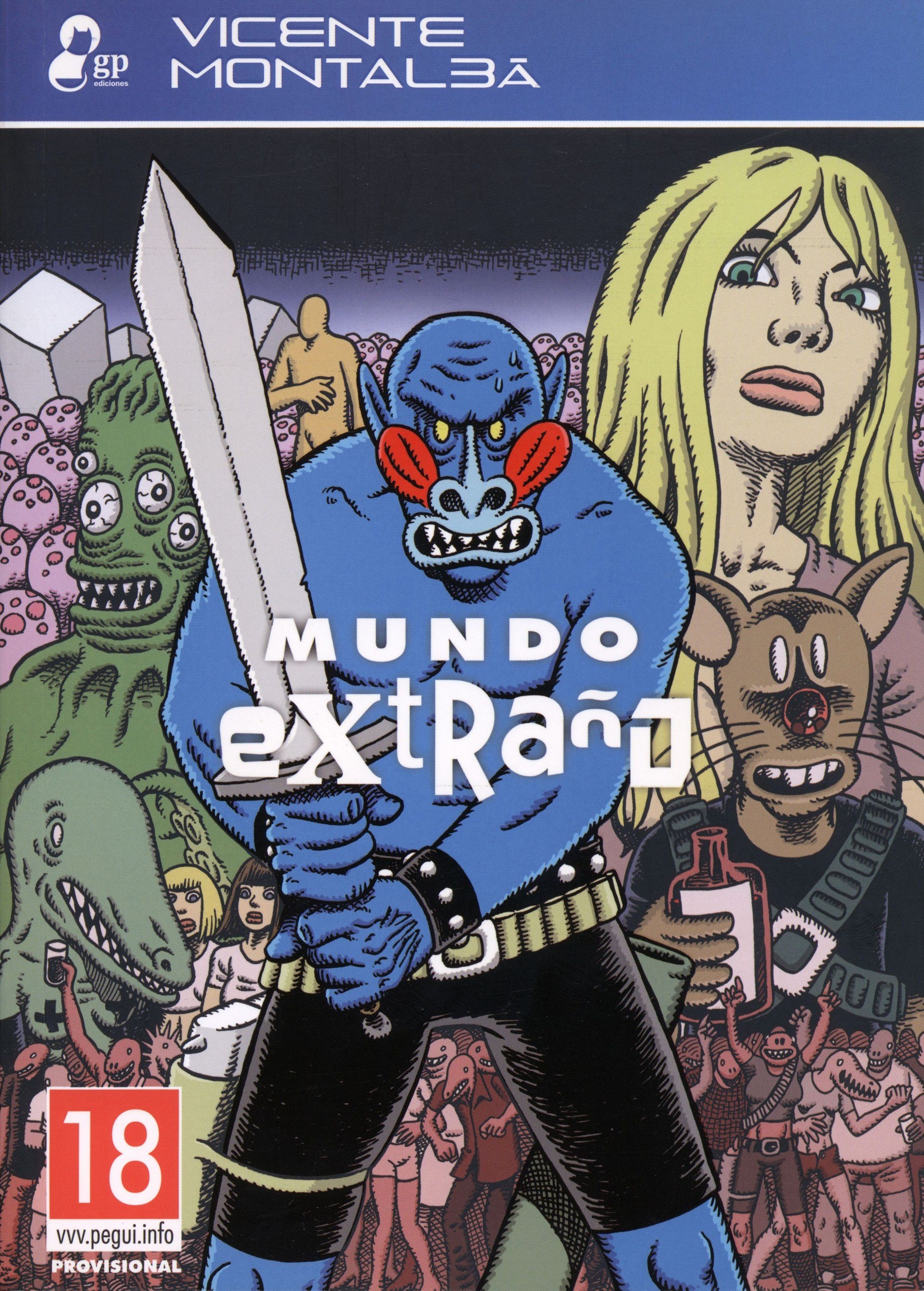 Portada ampliada de MUNDO eXtRaño