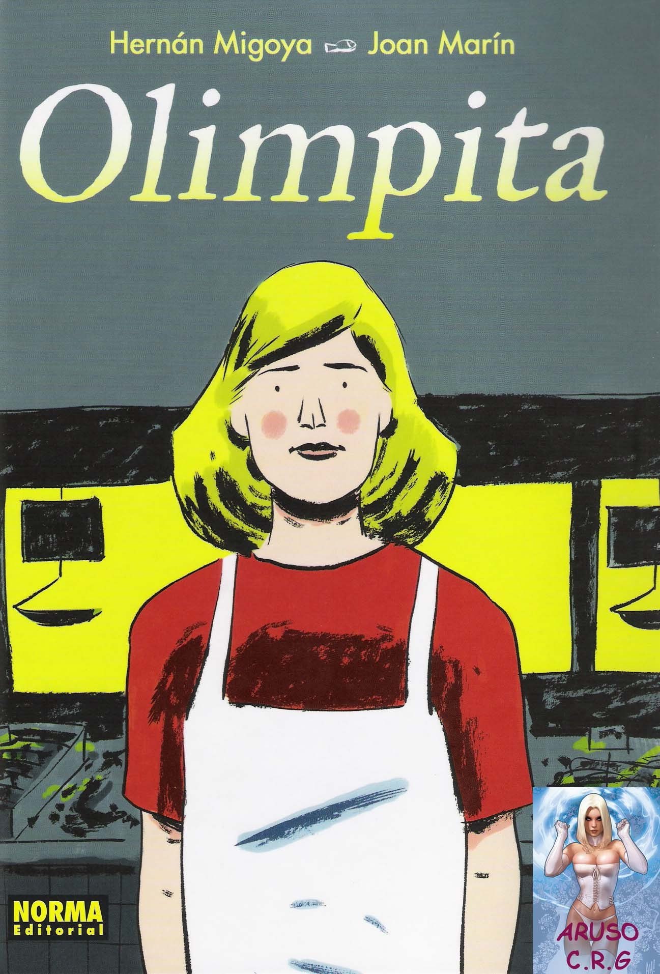 Portada ampliada de Olimpita