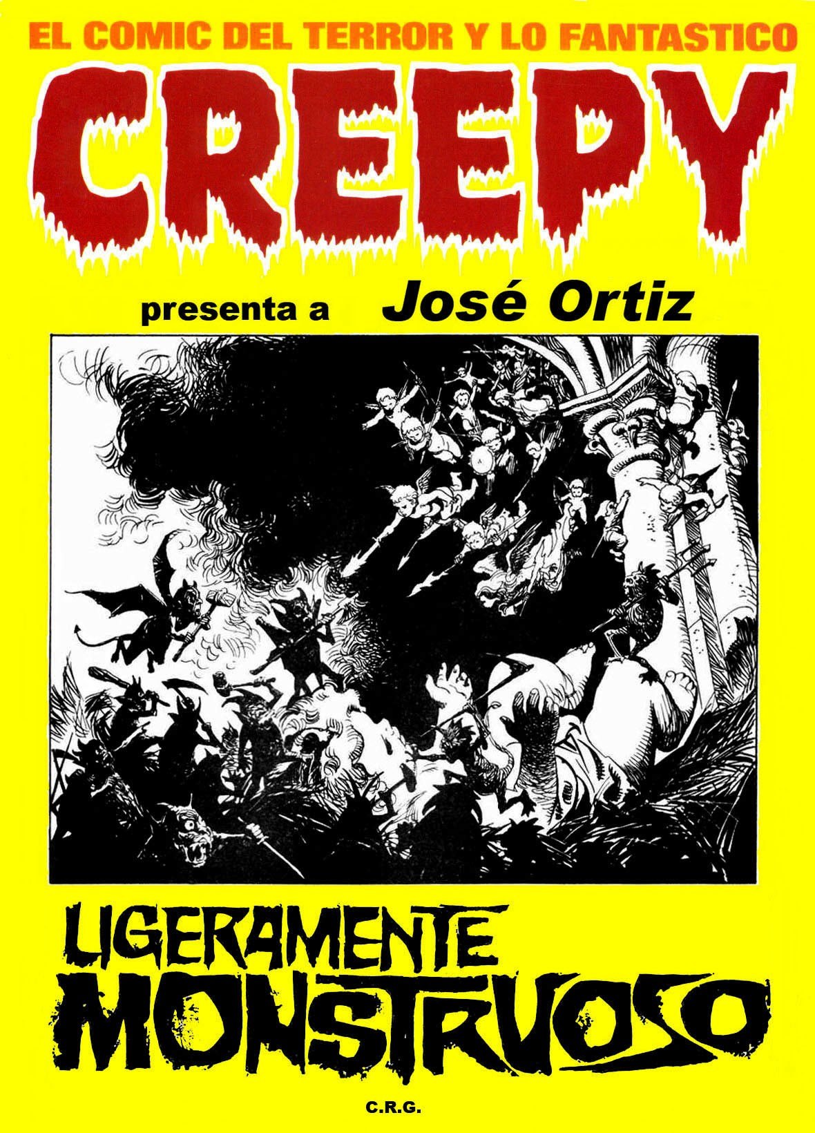 Portada ampliada de CREEPY