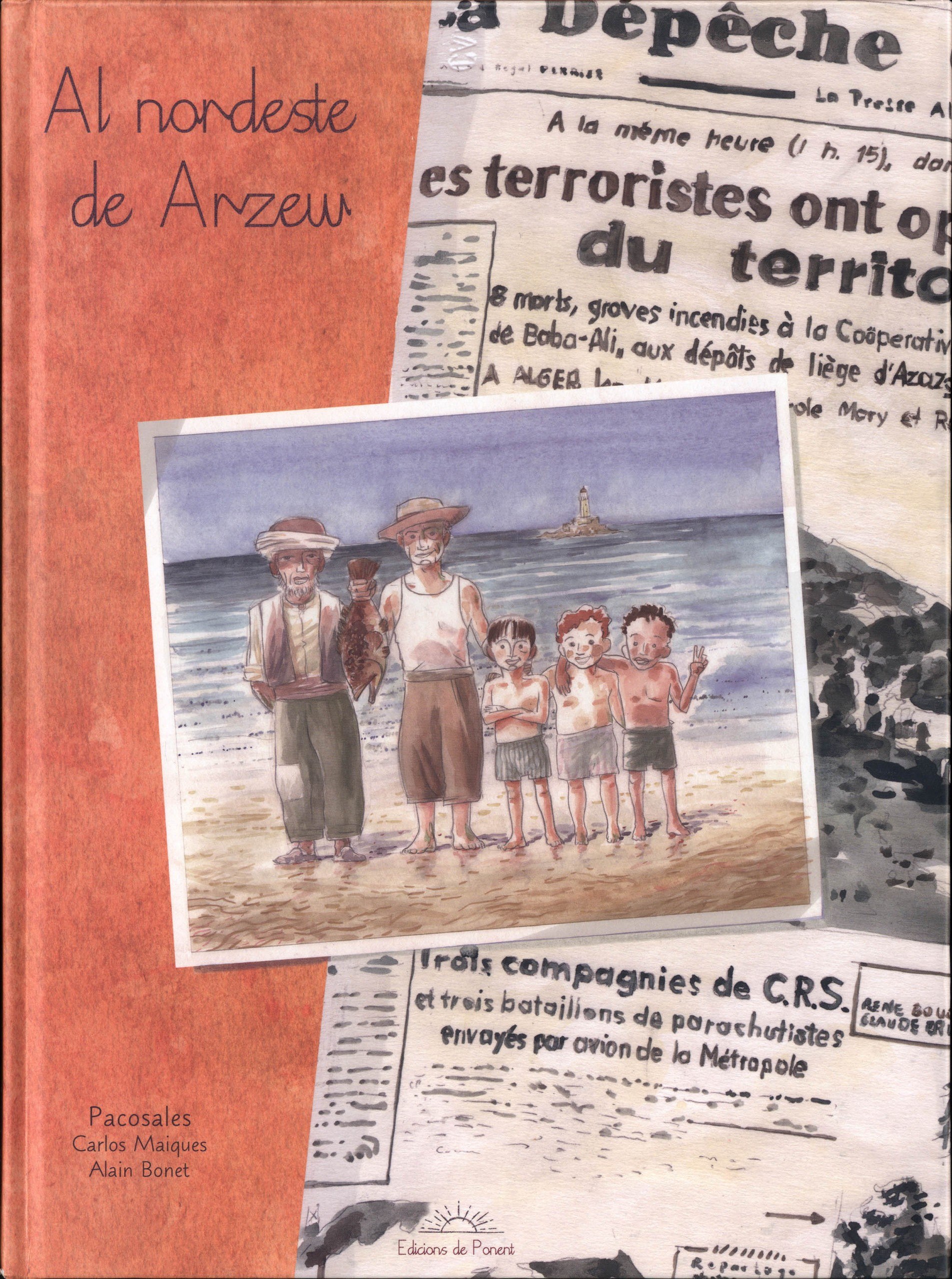 Portada ampliada de Al nordeste de Arzew