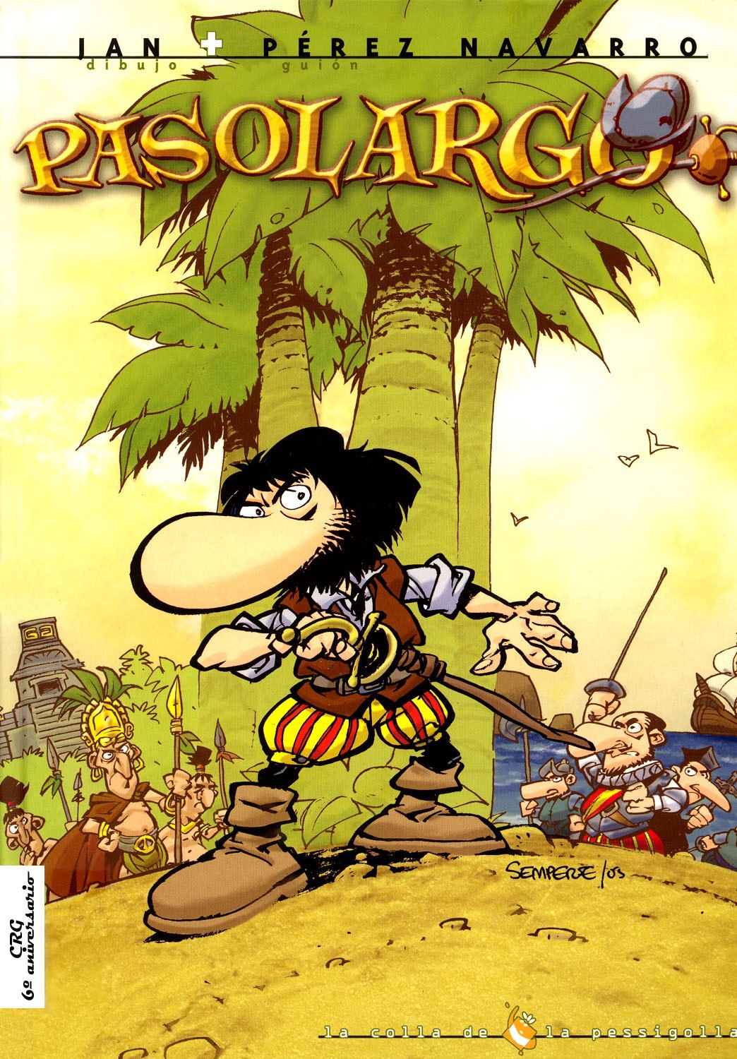 Portada ampliada de Pasolargo