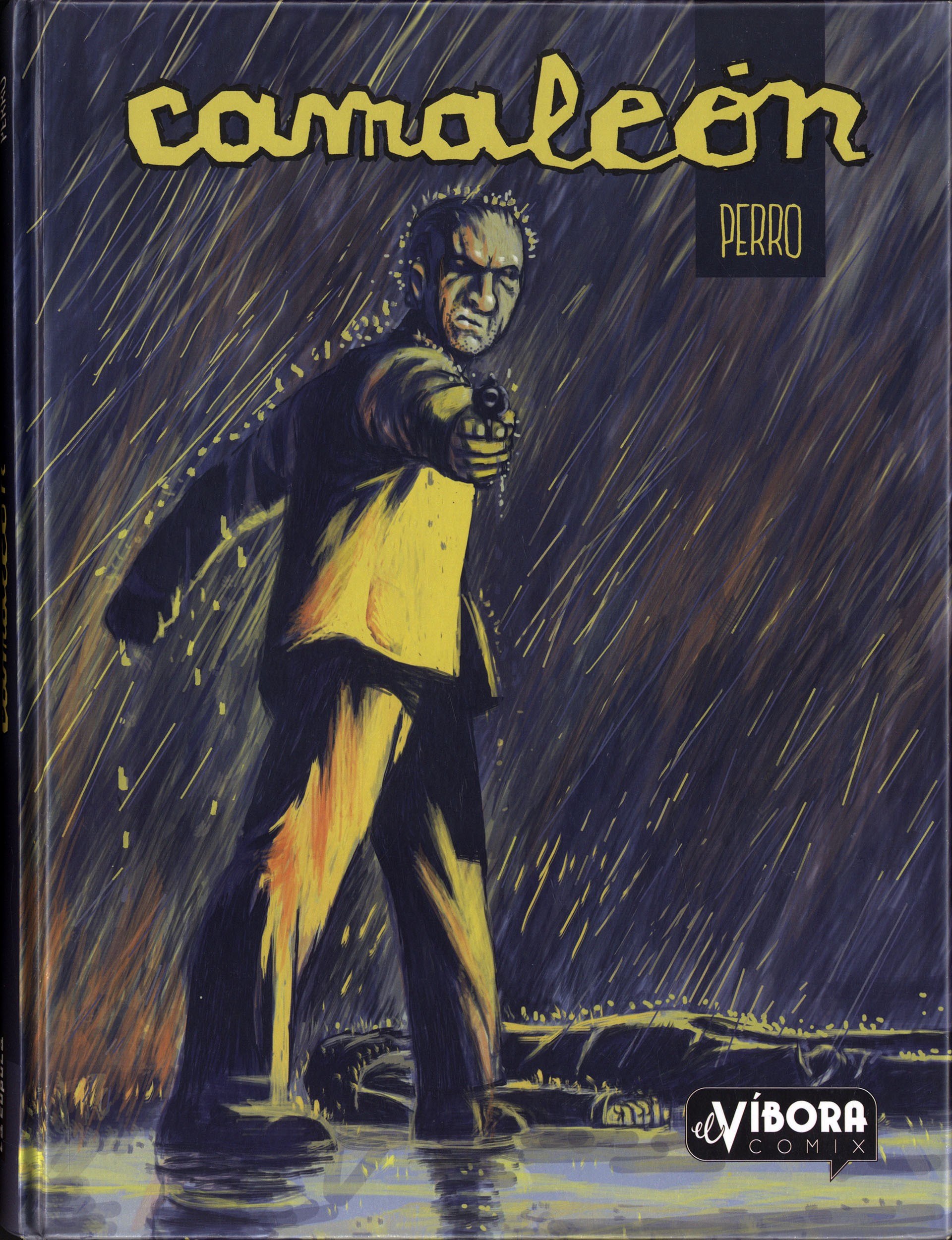 Portada ampliada de camaleón