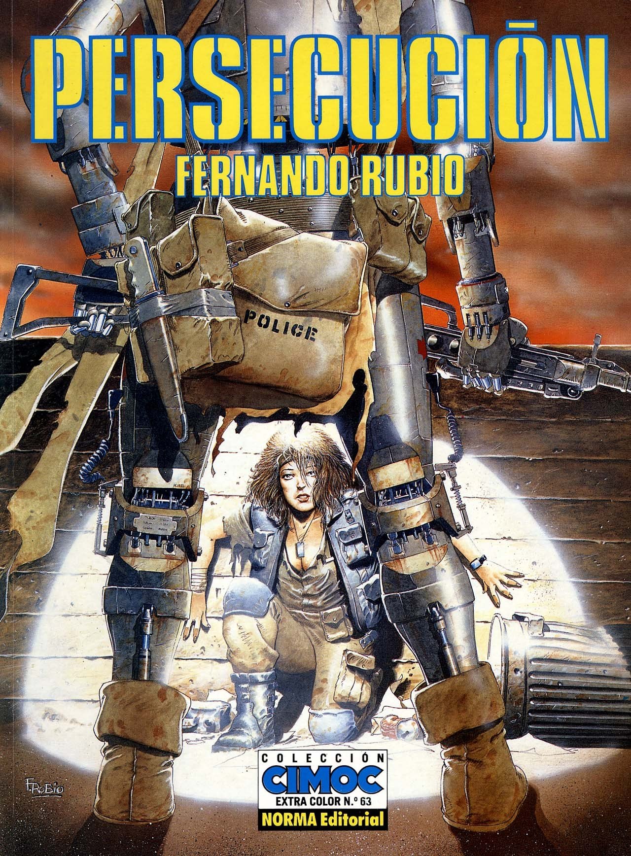 Portada ampliada de PERSECUCIÓN