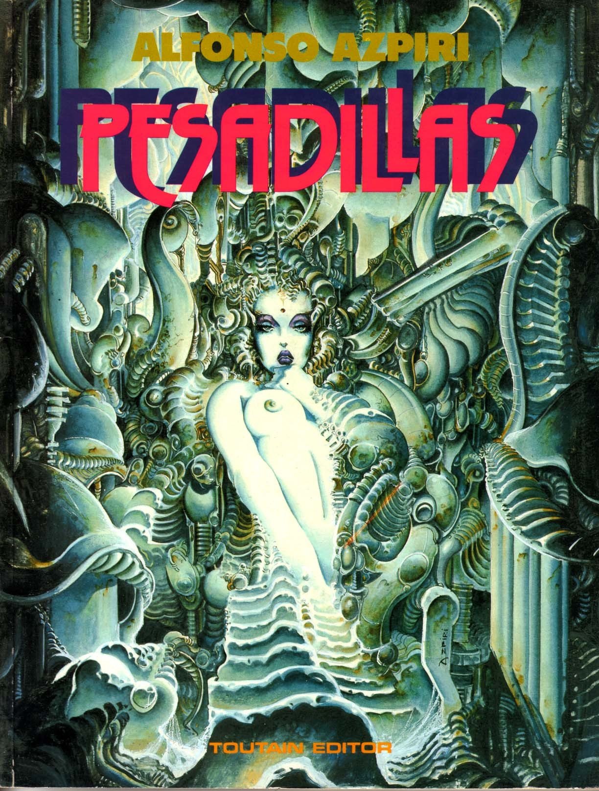 Portada ampliada de PESADILLAS