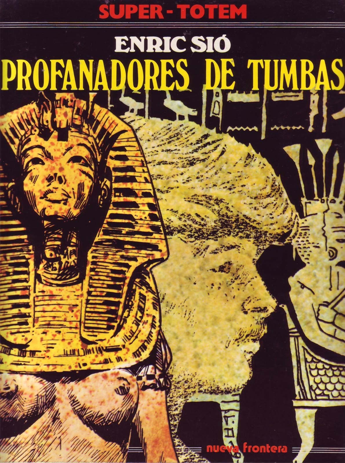 Portada ampliada de PROFANADORES DE TUMBAS