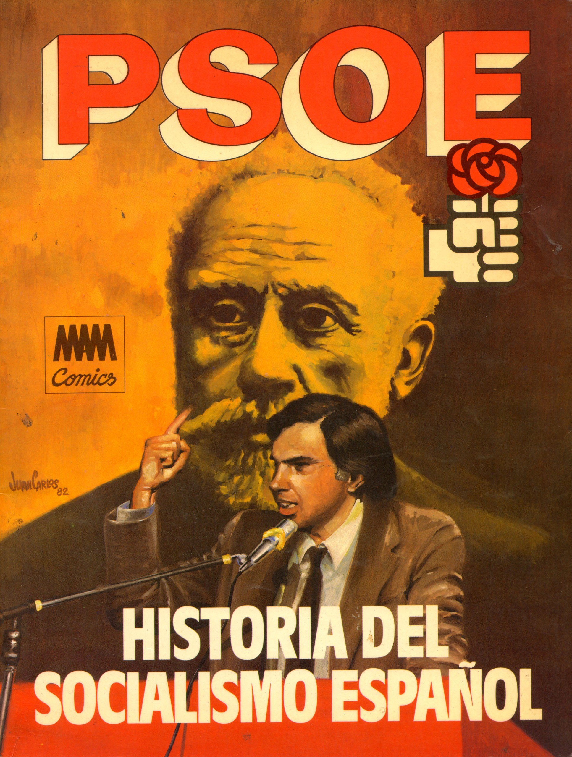 Portada ampliada de PSOE 1879-1982 HISTORIA DEL SOCIALISMO ESPAÑOL