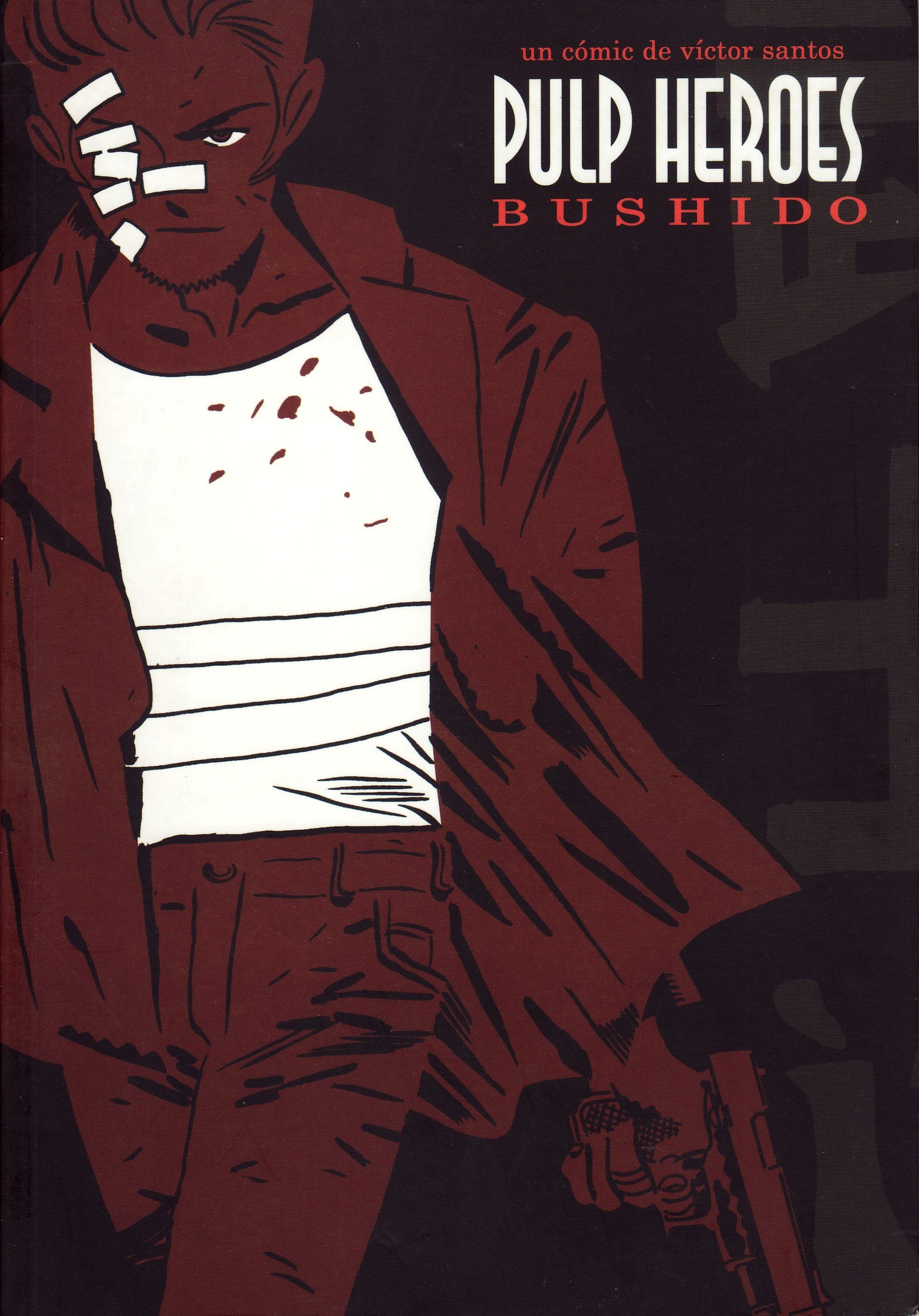 Portada ampliada de PULP HEROES BUSHIDO