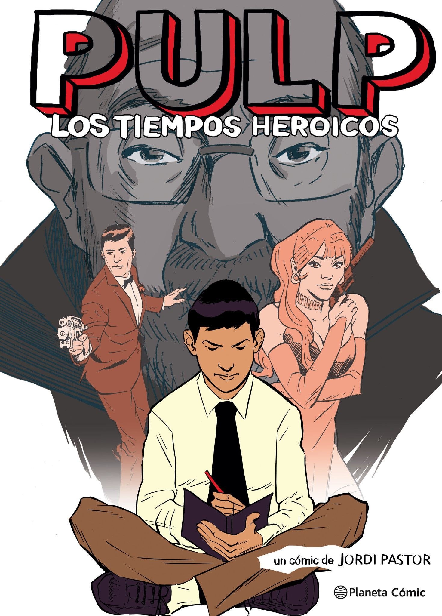 Portada ampliada de PULP LOS TIEMPOS HEROICOS