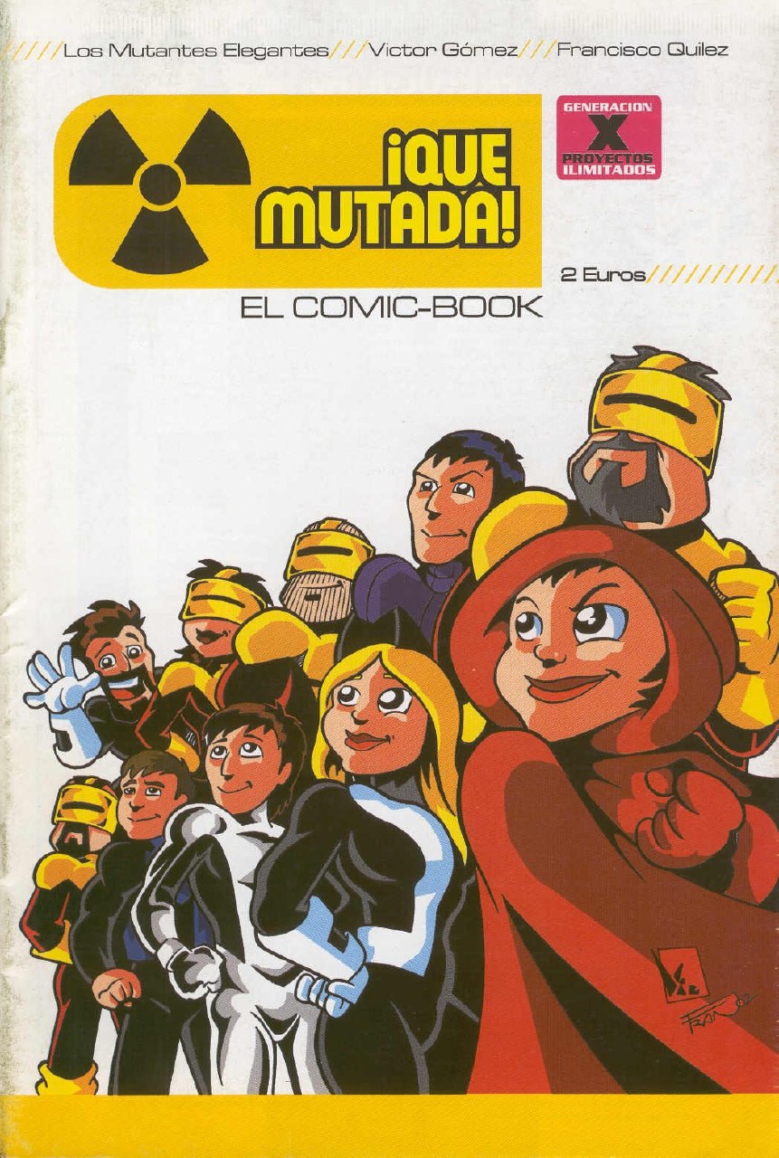 Portada ampliada de ¡QUE MUTADA!