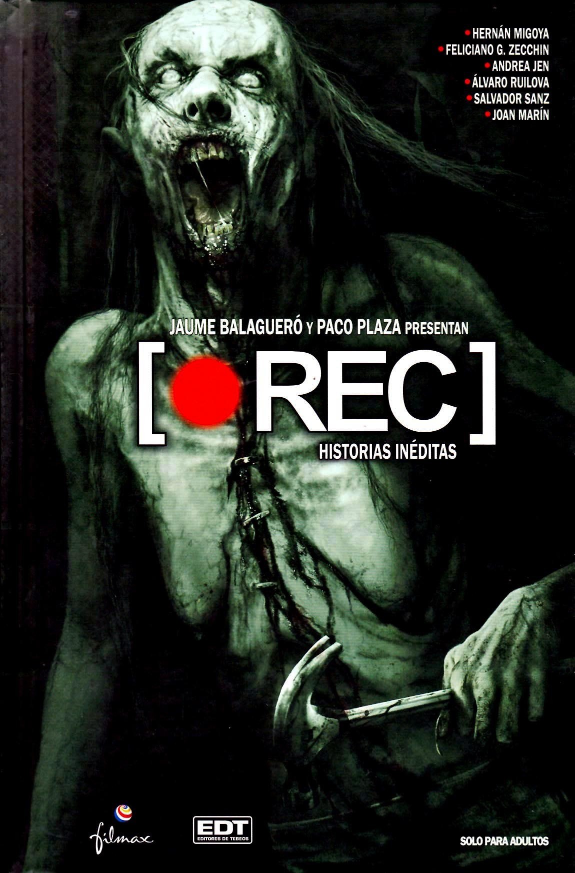 Portada ampliada de [REC] Historias Ineditas