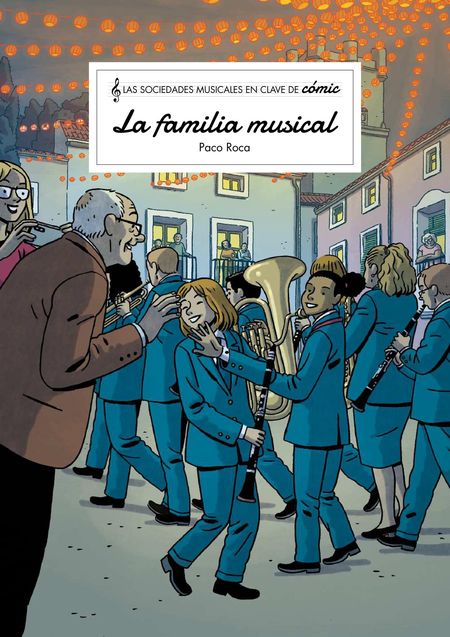 Portada ampliada de La familia musical
