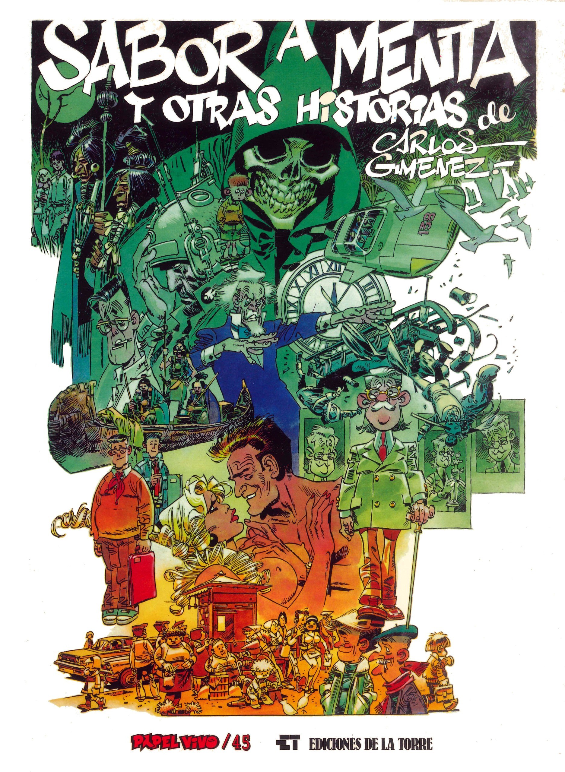 Portada ampliada de SABOR A MENTA Y OTRAS HISTORIAS