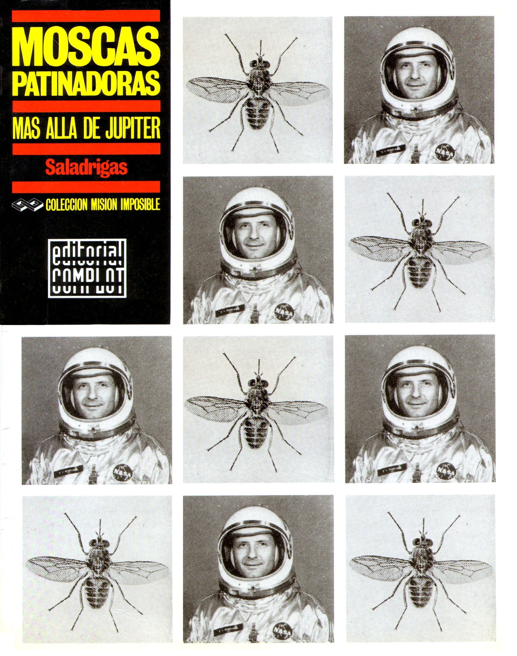 Portada ampliada de MOSCAS PATINADORAS MAS ALLA DE JUPITER