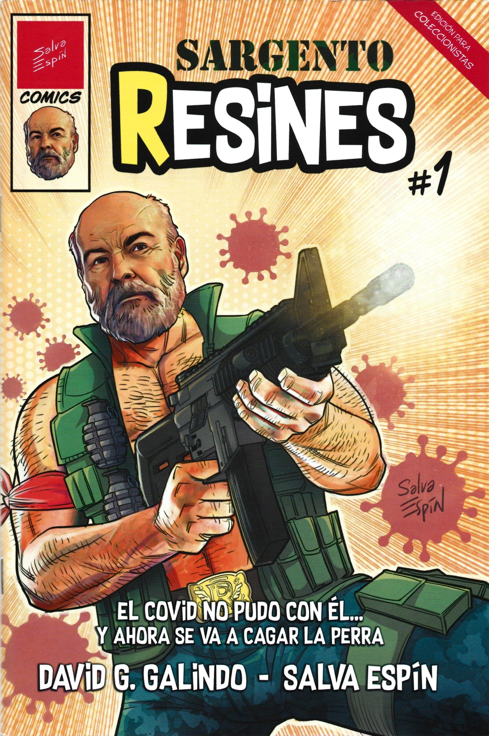Portada ampliada de SARGENTO RESINES #1