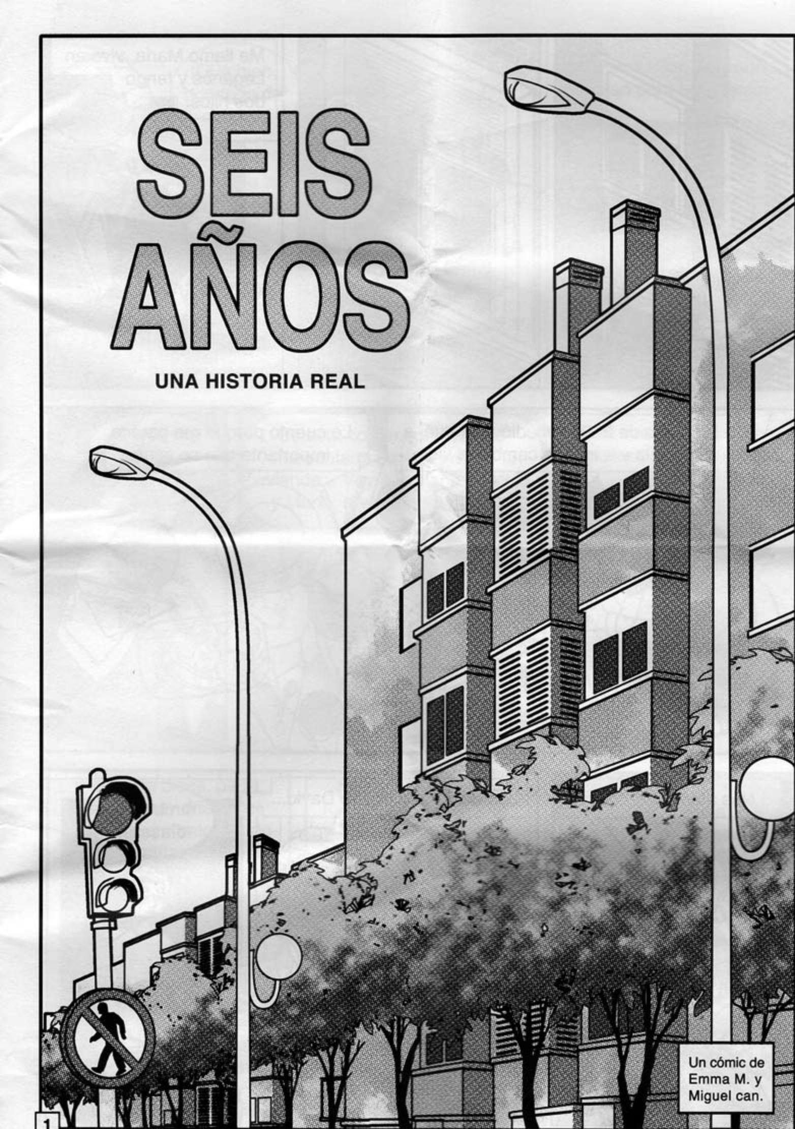 Portada ampliada de SEIS AÑOS UNA HISTORIA REAL