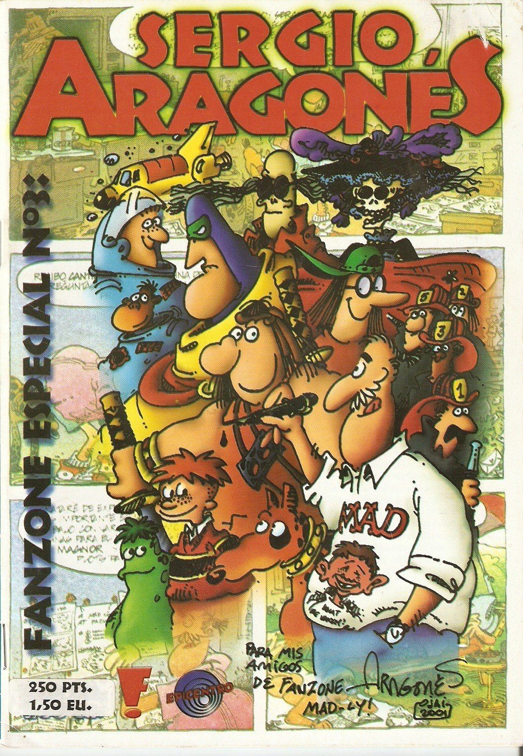 Portada ampliada de SERGIO ARAGONES