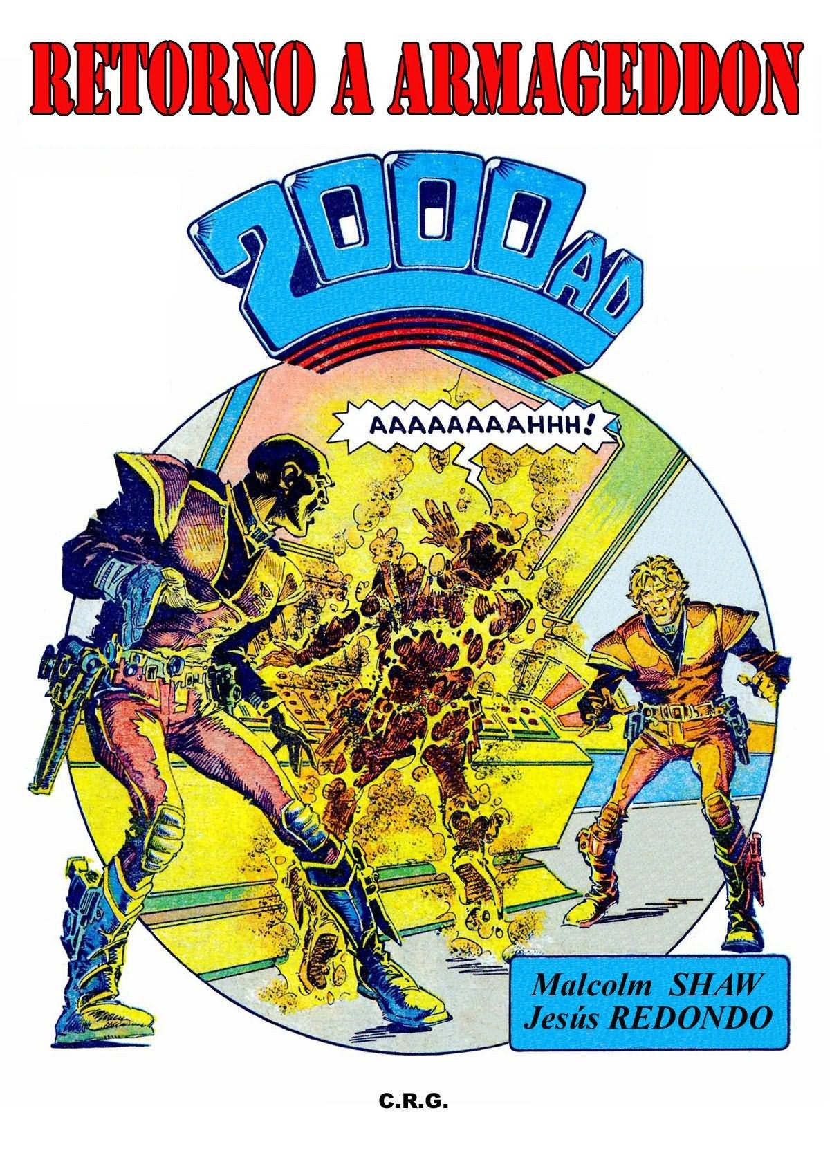 Portada ampliada de RETORNO A ARMAGEDDON