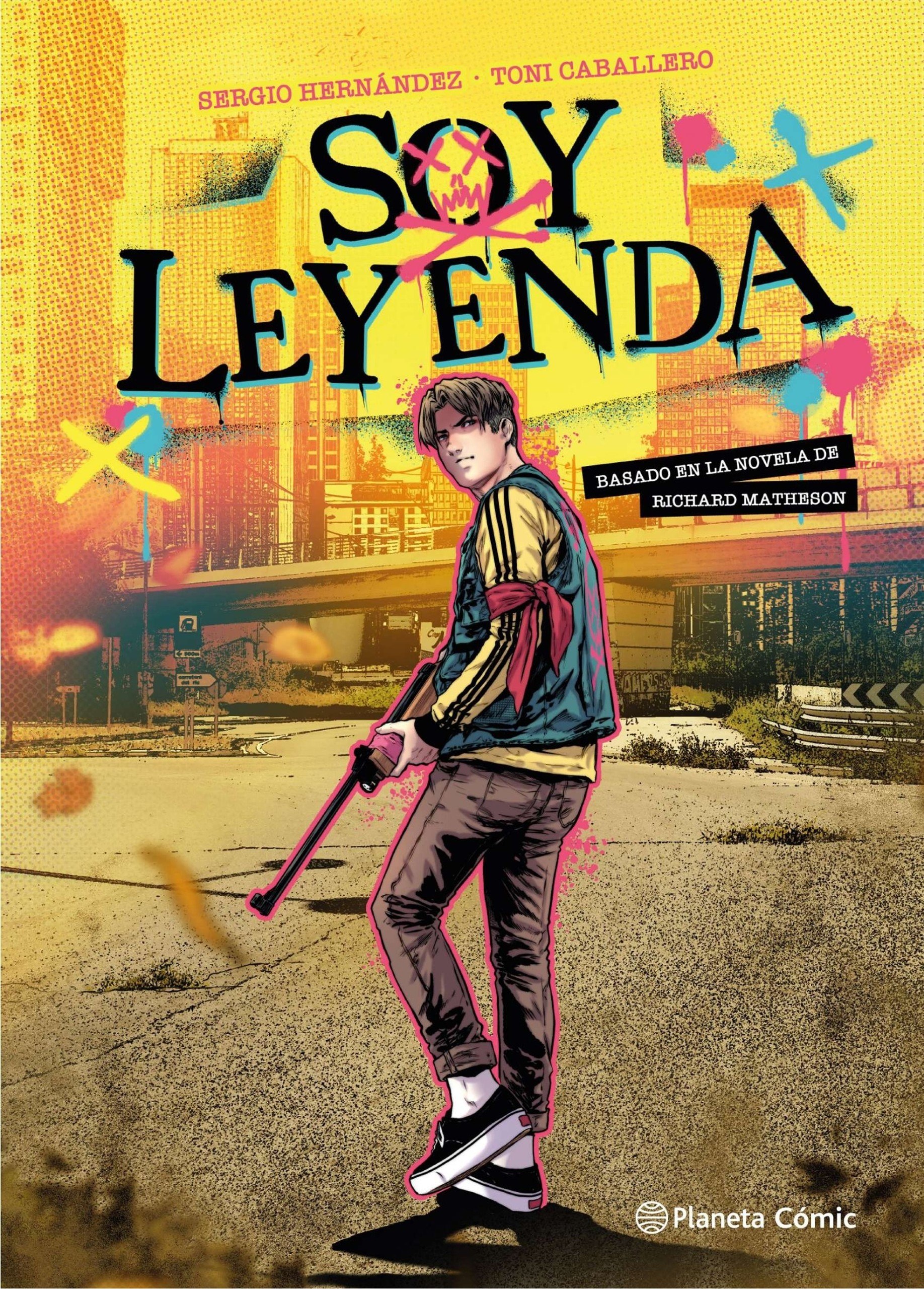 Portada ampliada de Soy Leyenda