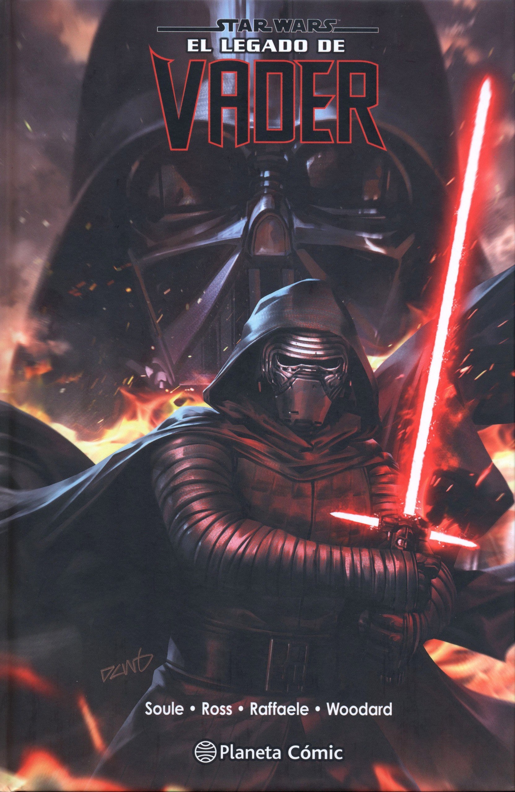 Portada ampliada de EL LEGADO DE VADER